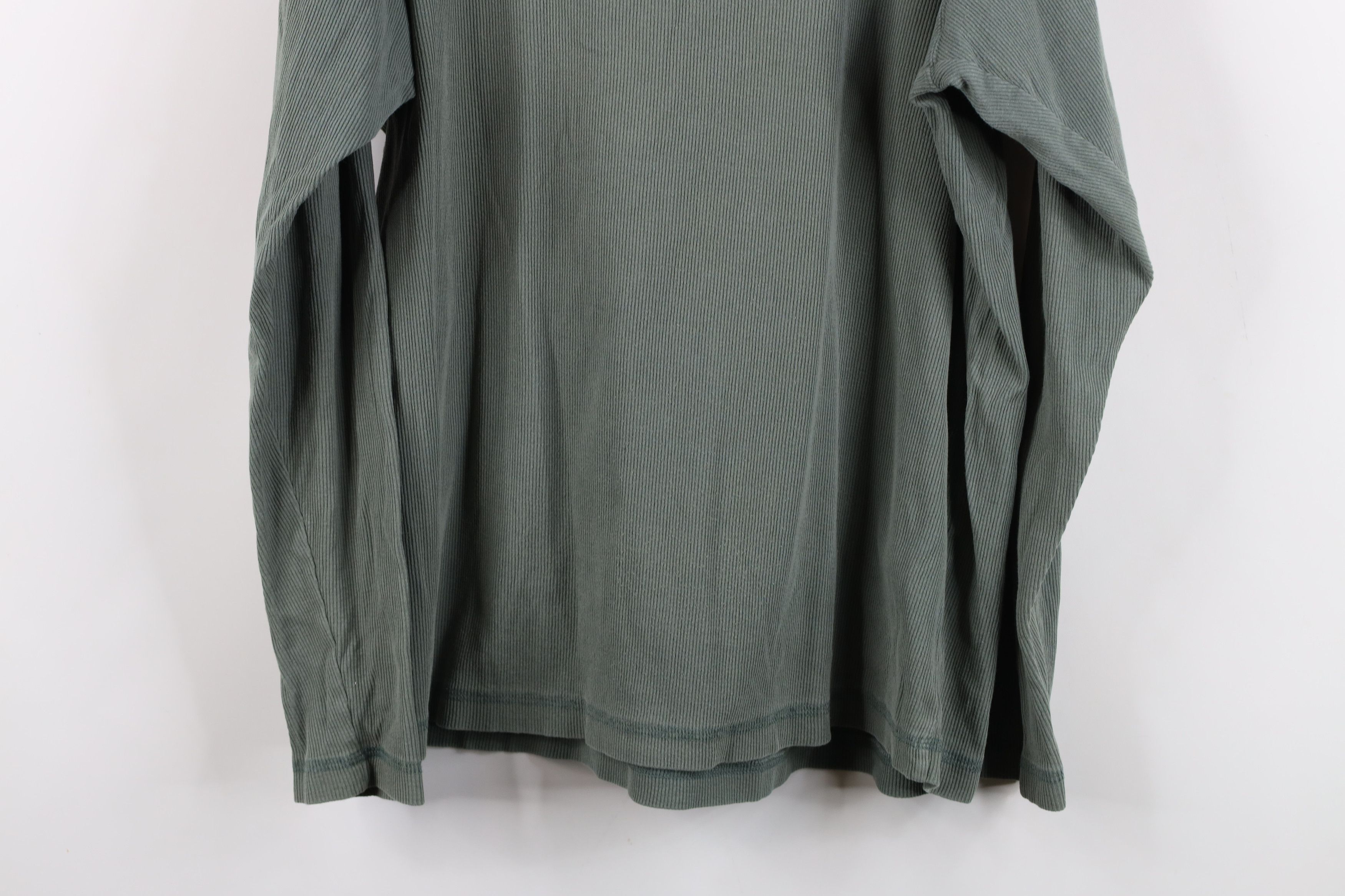 Banana Republic Vintage 90s Banana Republic Knit Long Sleeve Henley T-Shirt Size US L / EU 52-54 / 3 - 12 Thumbnail