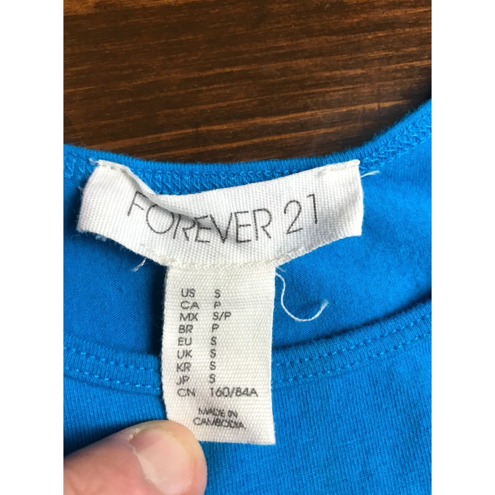 Forever 21 FOREVER 21 Dress Women's Size S Blue Sleeveless Mini Short Casual Festive? (Note: Unable to determine exact context beyond provided words) Size 28" / US 6 / IT 42 - 5 Thumbnail