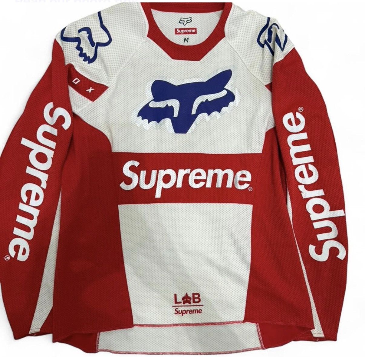 Fox Racing × Supreme Supreme Fox racing moto jersey top Size US M / EU 48-50 / 2 - 1 Thumbnail