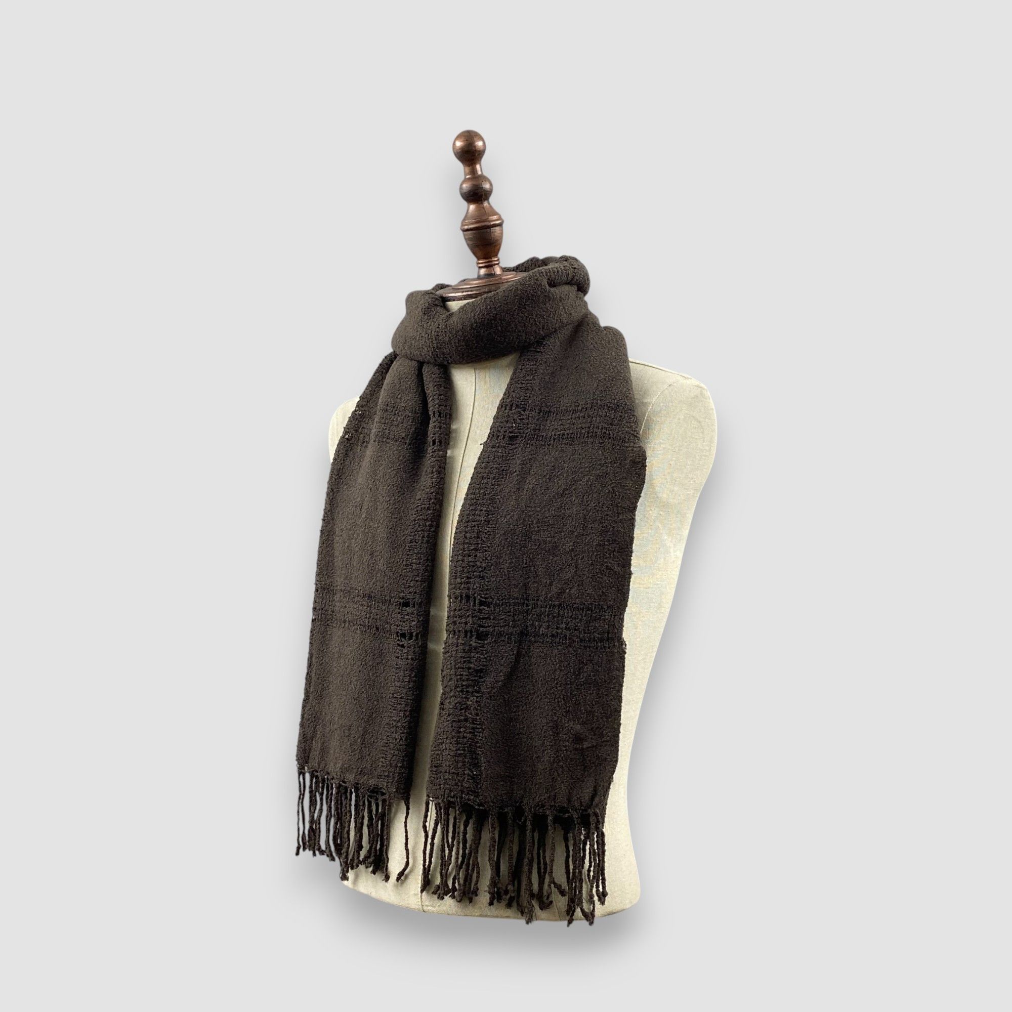 Issey Miyake Vintage Issey Miyake Scarf Muffler Wool Stole Shawl Scarves Size ONE SIZE - 2 Thumbnail