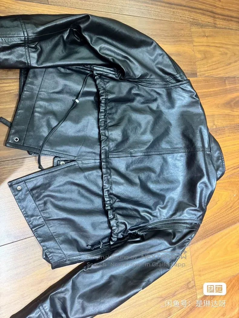 Helmut Lang Helmut Lang Pilot Leather Jacket Genuine Leather Size US XS / EU 42 / 0 - 3 Thumbnail