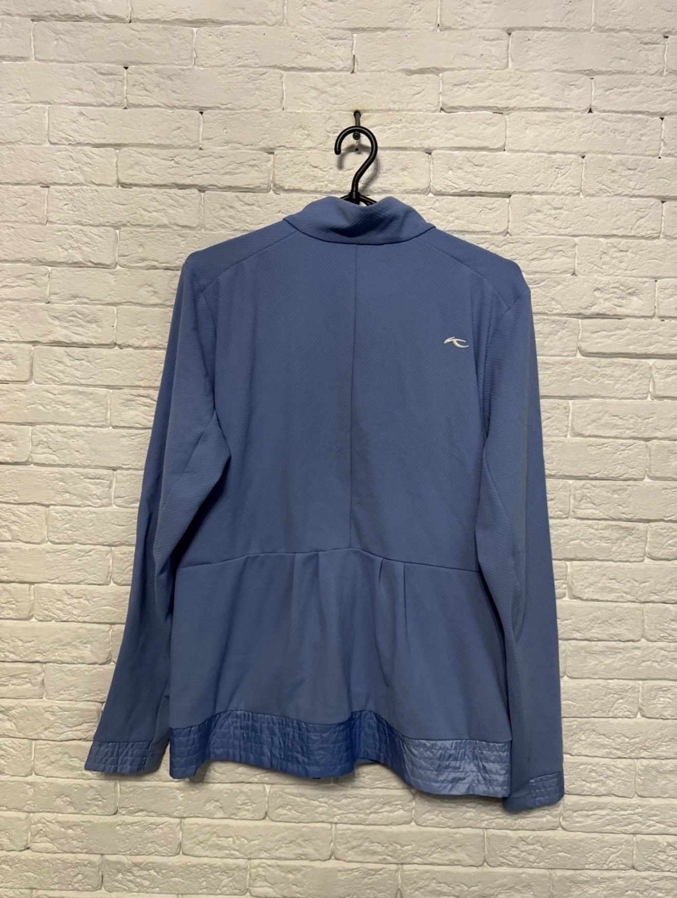 KJUS Kjus Woman`s Longsleeve Track Jacket Zip Nylon Windbreaker Size L / US 10 / IT 46 - 8 Thumbnail
