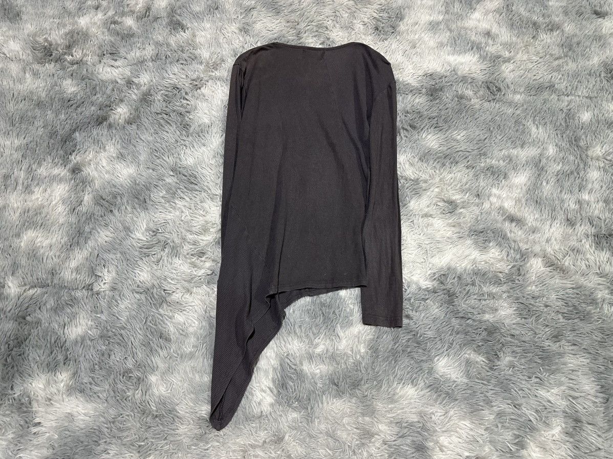 Mastermind Japan × Roen 🔥Sick Y2K Roen Asymmetric Ribbed Ls Shirt Skull Goth Punk Size US M / EU 48-50 / 2 - 7 Thumbnail