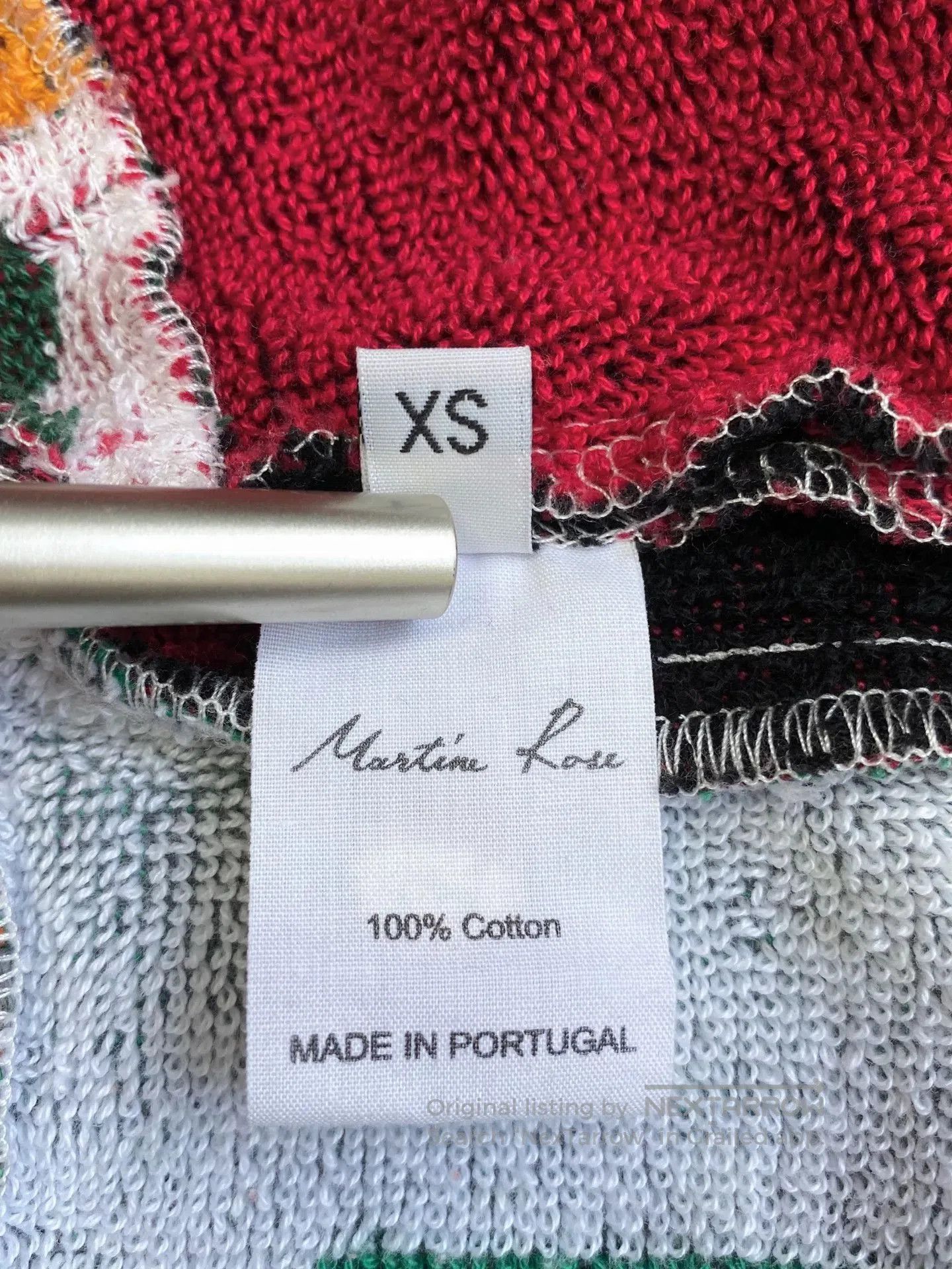 Martine Rose martinerose embroidered patchwork hoodie. Size US XS / EU 42 / 0 - 6 Thumbnail