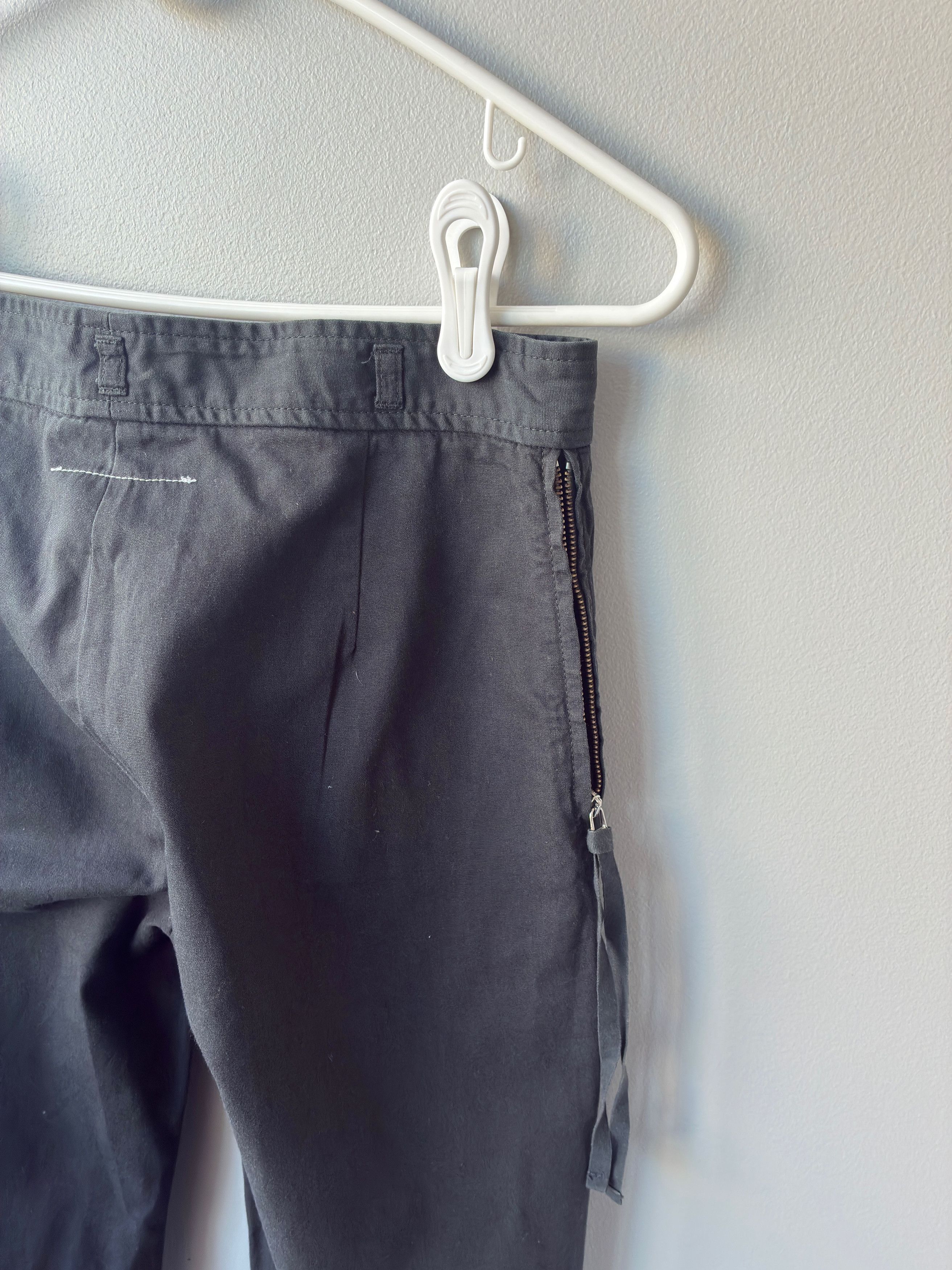 Maison Margiela SS02 Maison Martin Margiela Bootcut Tassle Trousers Size US 27 - 3 Thumbnail