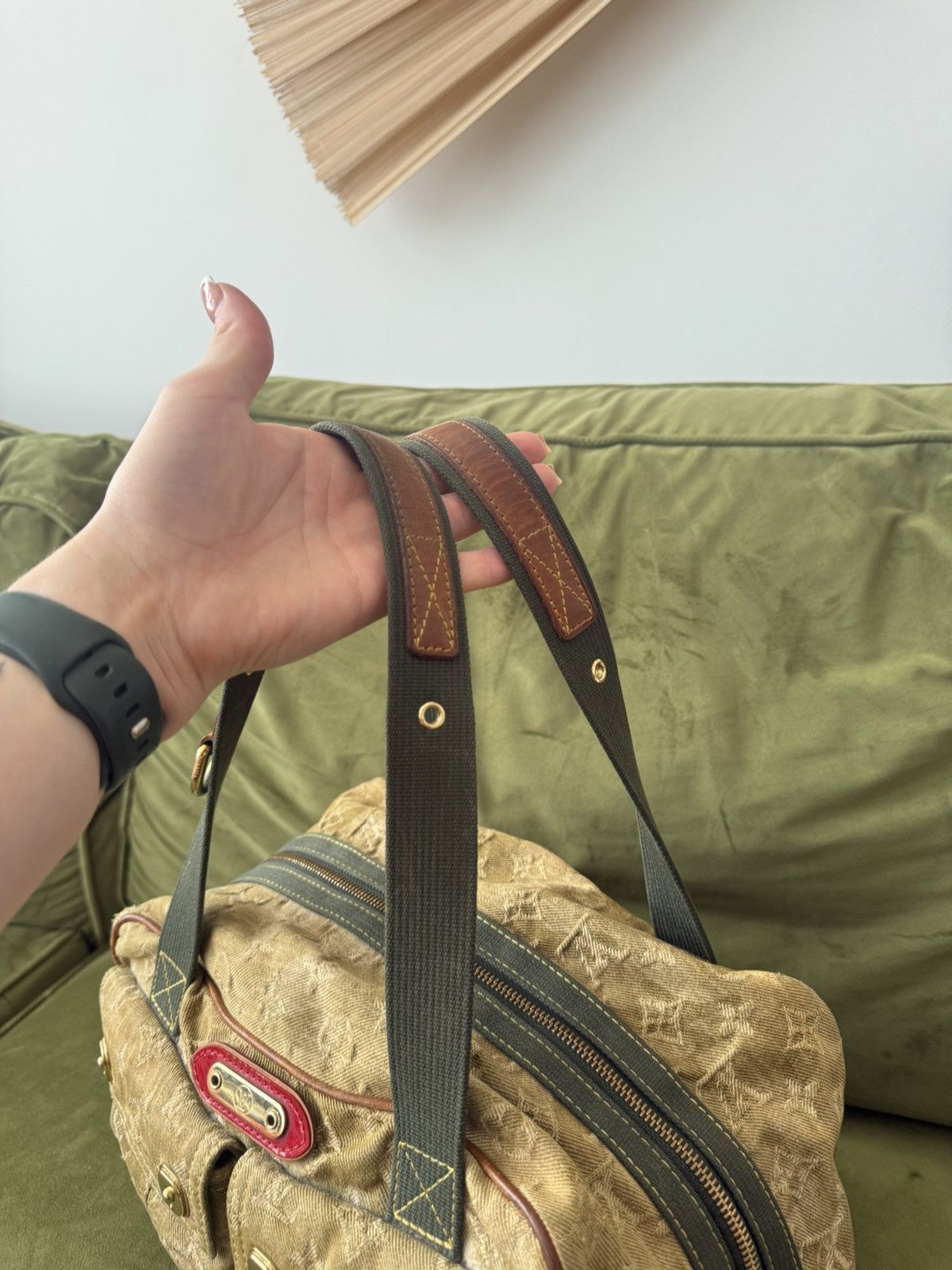 Louis Vuitton Louis Vuitton x Takashi Murakami Jasmin Monogram Bag Size ONE SIZE - 10 Thumbnail