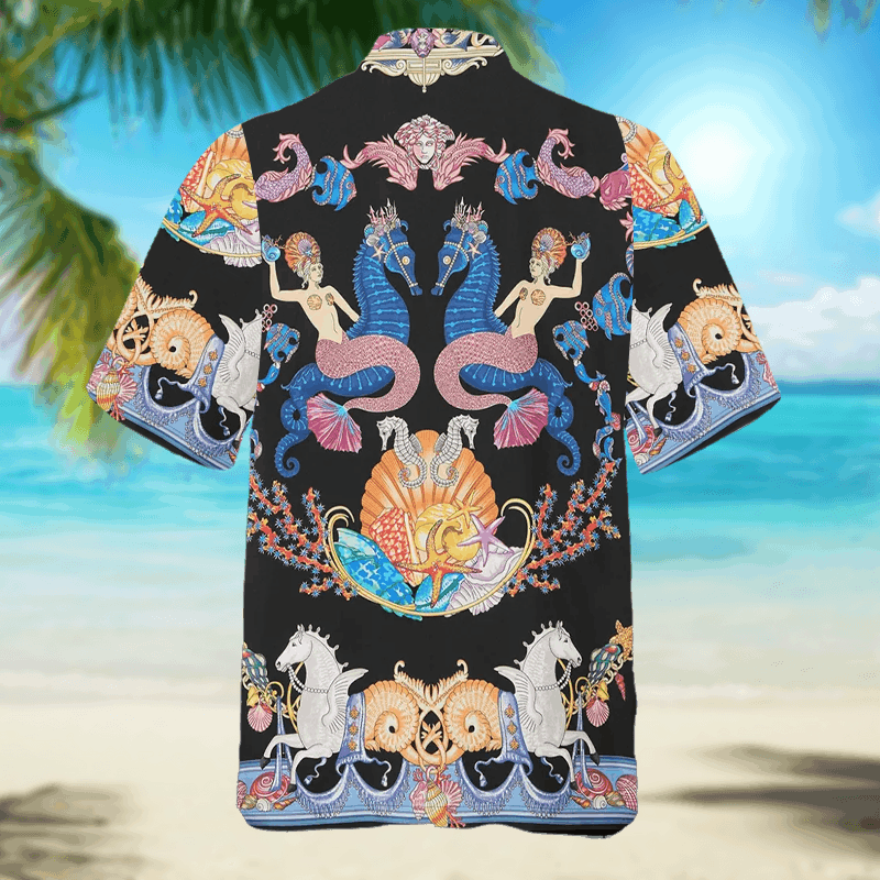 The Unbranded Brand Coral Theatre Shirt | Artistic Drama, Relaxed Silhouette Size US S / EU 44-46 / 1 - 4 Thumbnail