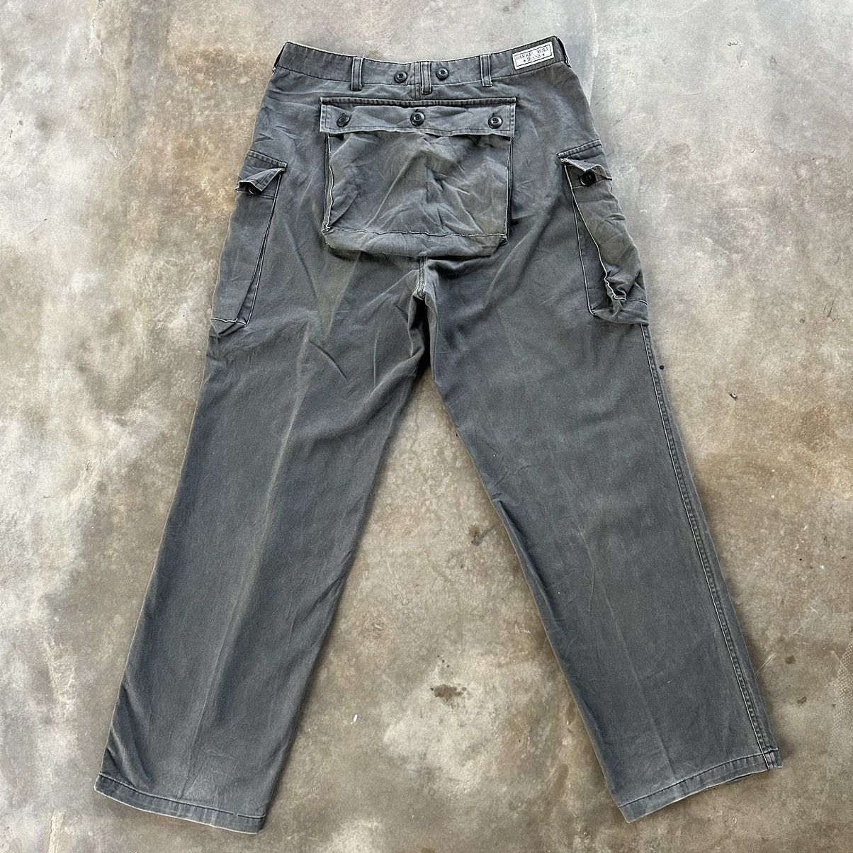 Japanese Brand Vintage Barrel Roll Tactical Monkey Cargo Pants Size US 31 - 1 Thumbnail