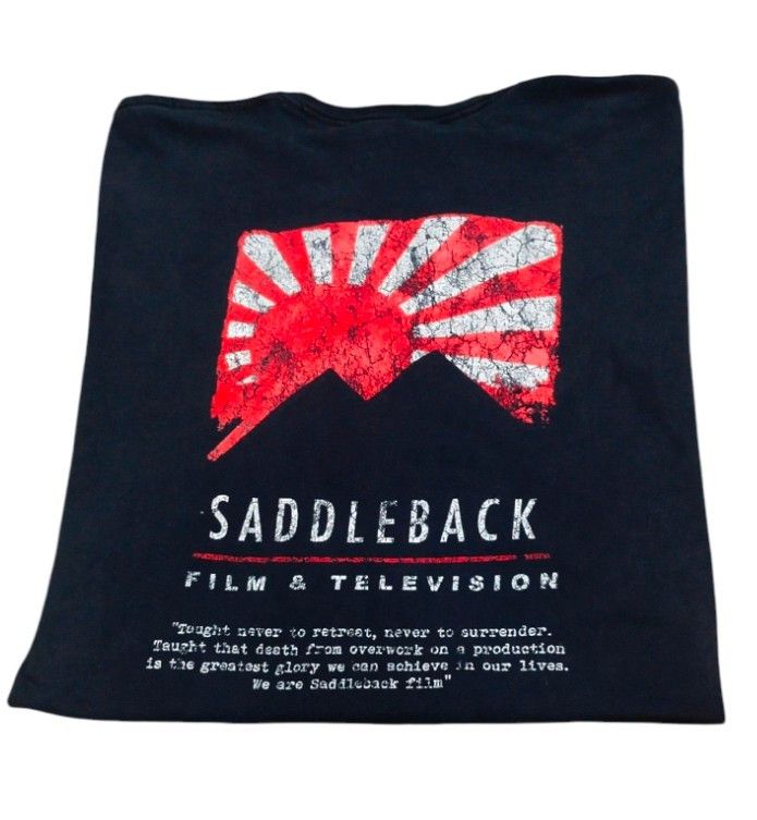 Vintage Vtg x Saddleback Film & Television Tshirts Size US XL / EU 56 / 4 - 8 Thumbnail