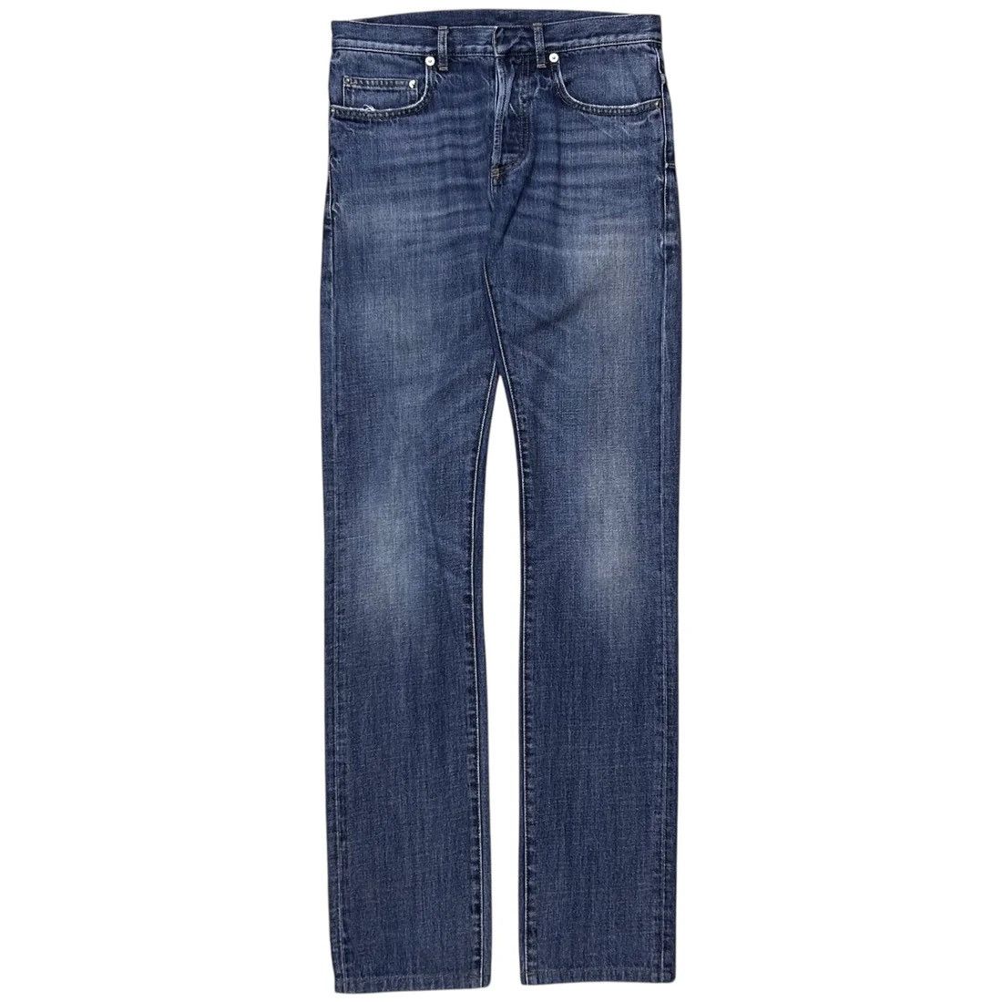 Dior × Kris Van Assche Dior Homme SS17 Red Stitch Punk Jeans | Grailed