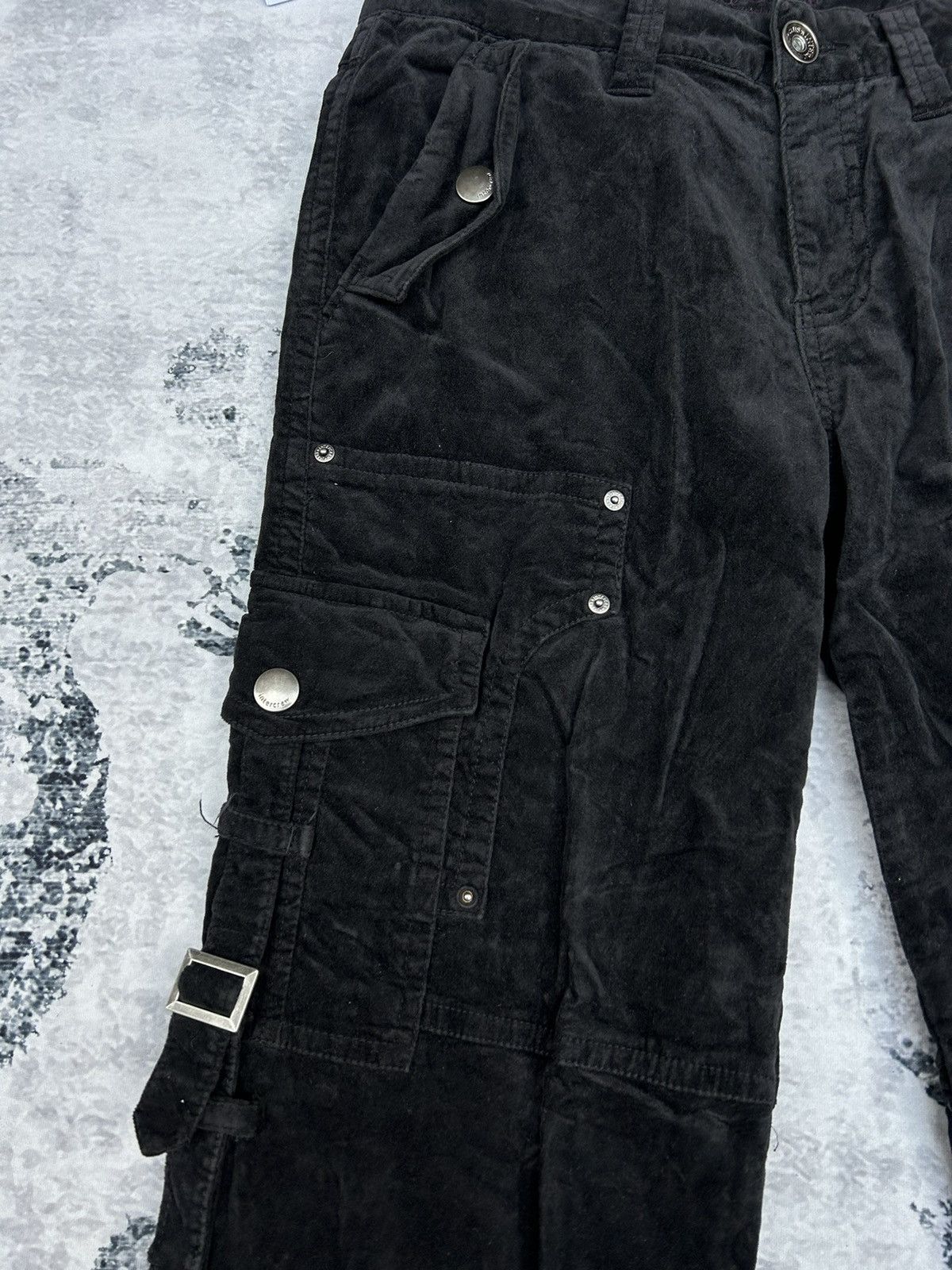 Japanese Brand Corduroy Bondage Cargo Pants Size US 32 / EU 48 - 5 Thumbnail
