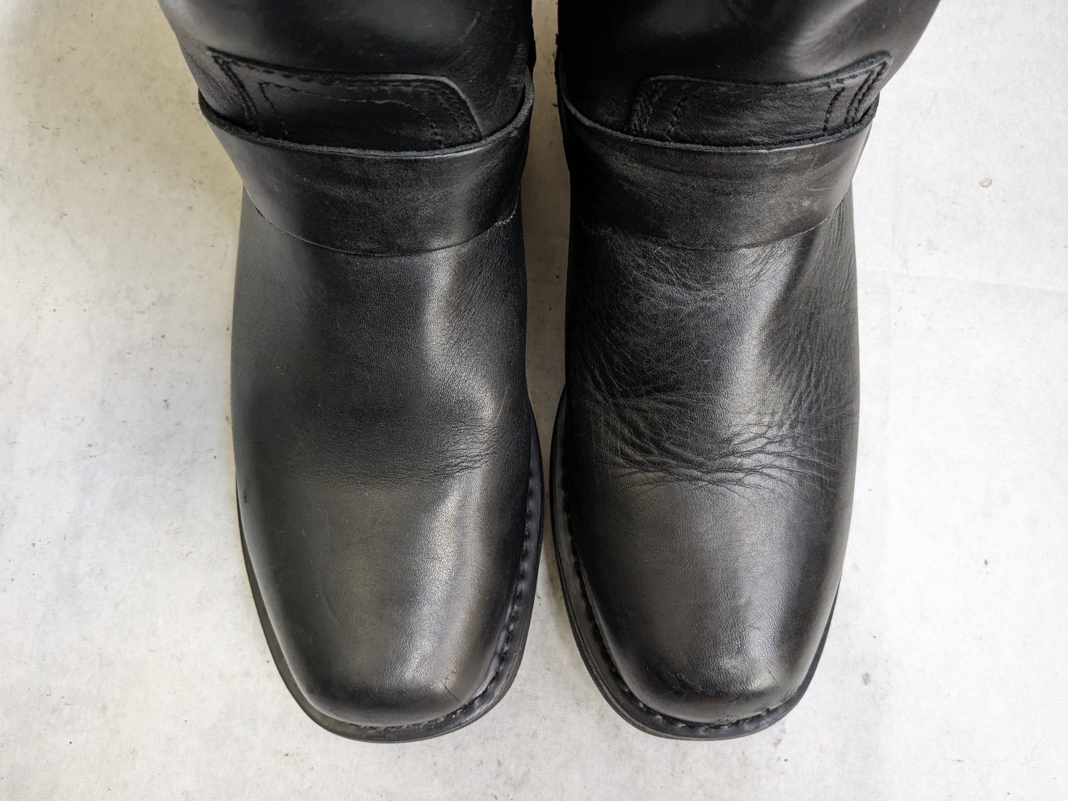 Harley Davidson Harley Davidson Harness Boots Black Leather 9 Leather Buckle Size US 9 / EU 42 - 6 Thumbnail