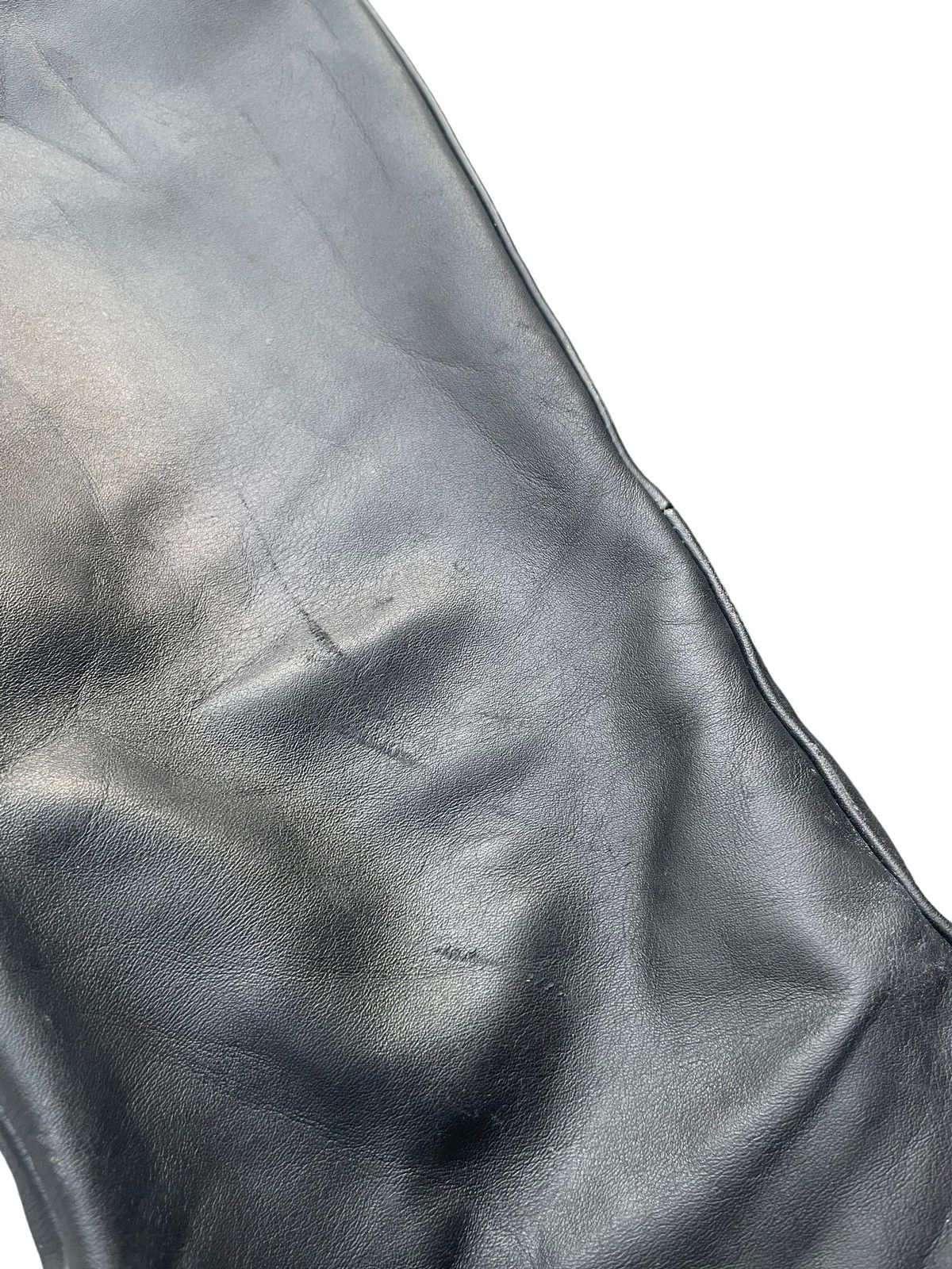 If Six Was Nine × Japanese Brand × Leather Vintage Nankai Leather Pant Size US 32 / EU 48 - 3 Thumbnail