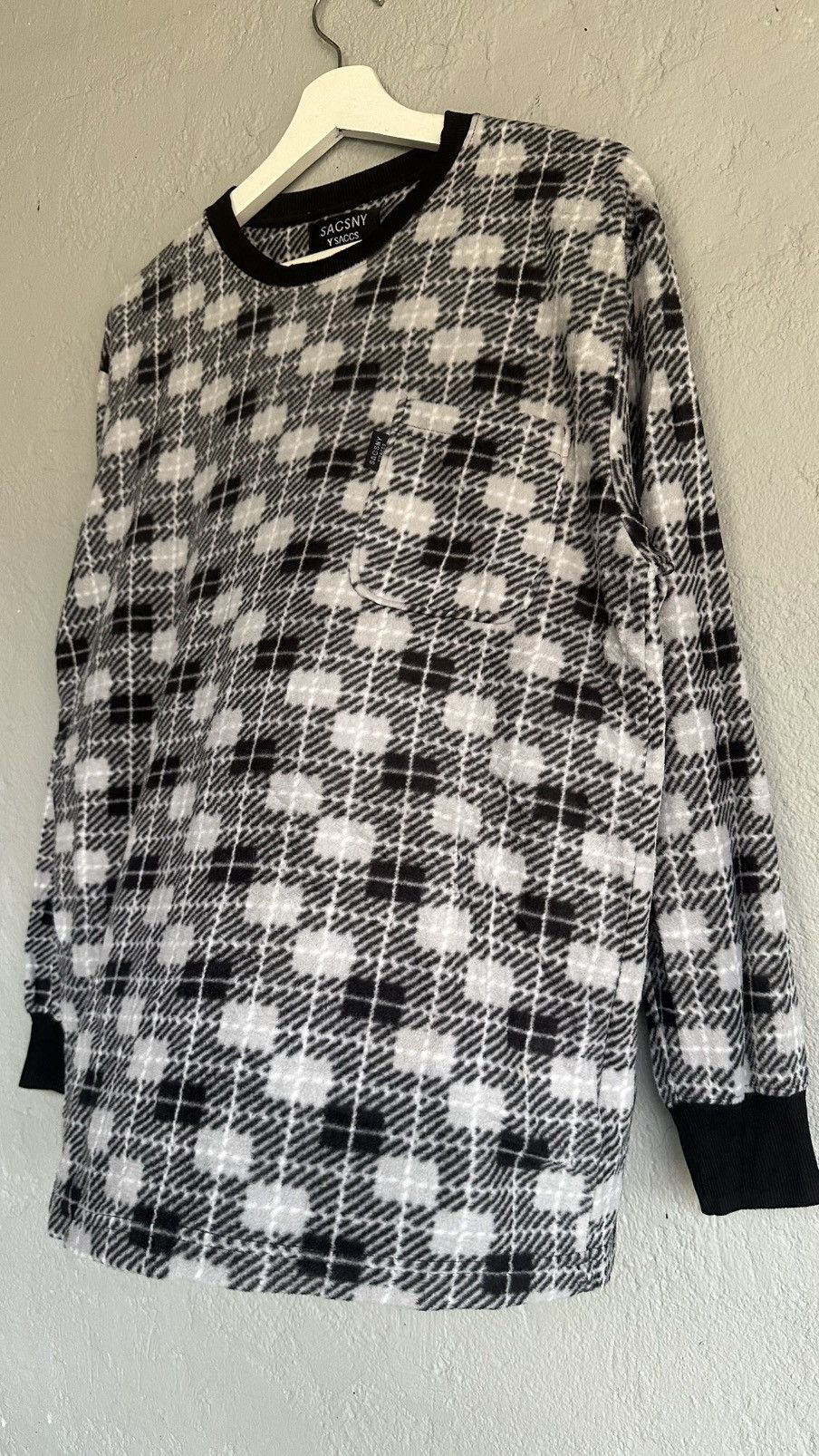 Yohji Yamamoto Sacsny Ysaccs yohji design fleece single pocket Size US L / EU 52-54 / 3 - 2 Thumbnail
