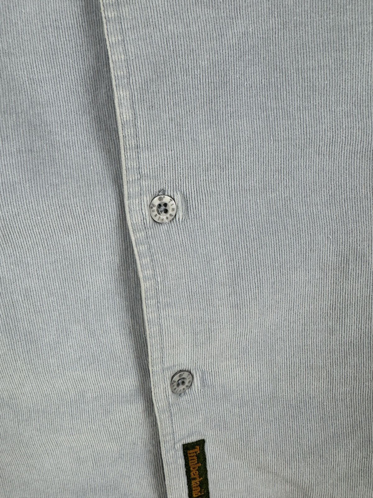 Timberland Timberland vintage 90s heavy corduroy blue grey shirt Size US L / EU 52-54 / 3 - 9 Thumbnail