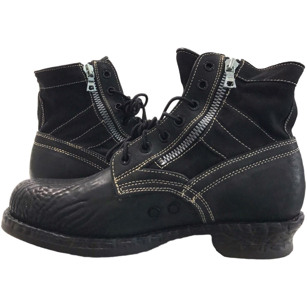 Undercover Undercover 24SS "side zip vibram sole boots 0124102002014 Size US 15 / EU 48 - 6 Thumbnail