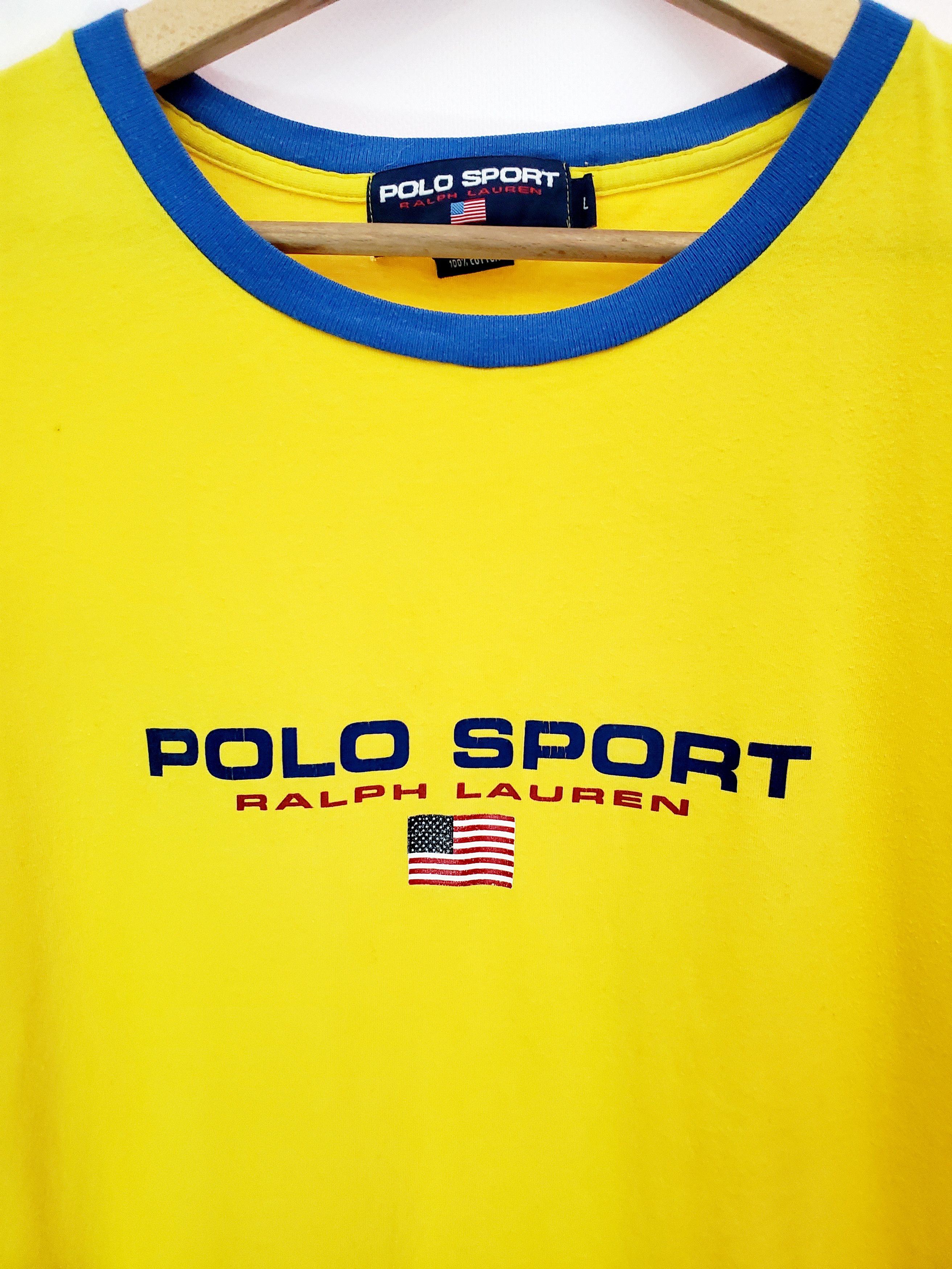 Japanese Brand × Polo Ralph Lauren Men’s T Shirt Polo Sport Ralph Lauren USA Y2K Size US XL / EU 56 / 4 - 2 Thumbnail