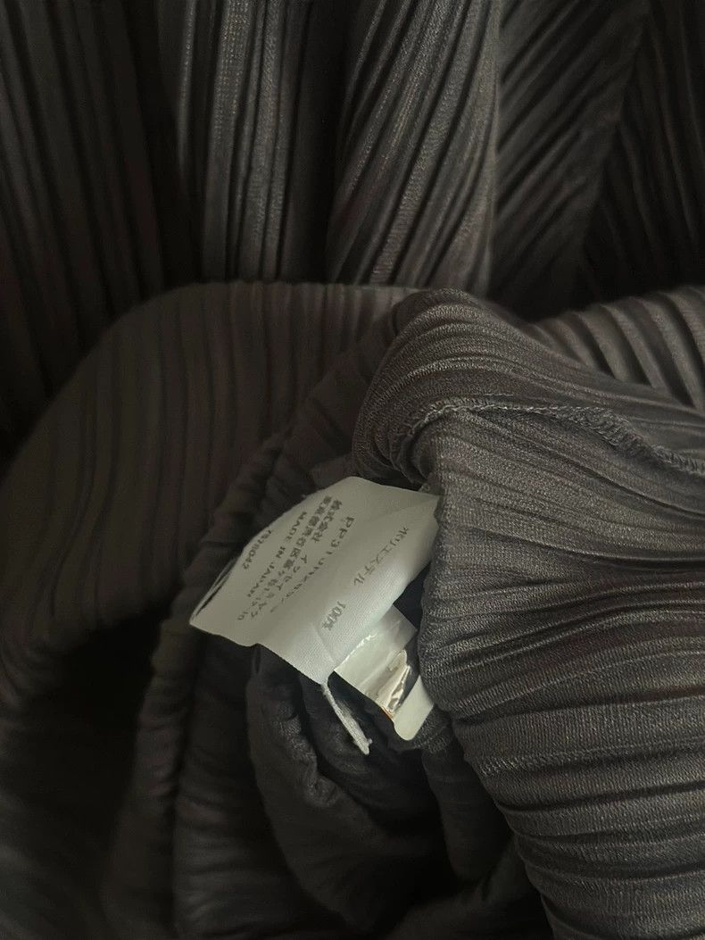 Issey Miyake Issey Miyake size:3 Dark grey pleated long-sleeved shirt Size M / US 6-8 / IT 42-44 - 5 Thumbnail