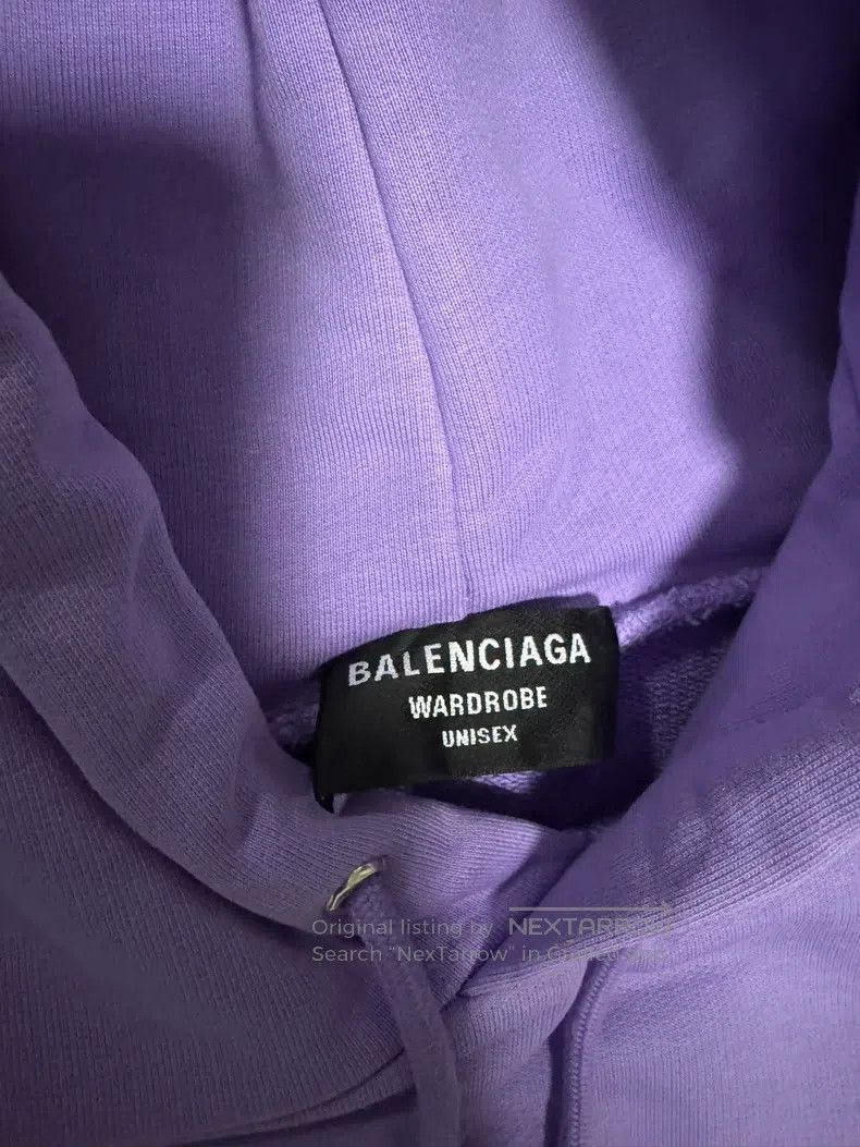 Other Balenciaga Purple Coca-Cola Embroidered Sweatshirt Size US L / EU 52-54 / 3 - 3 Thumbnail