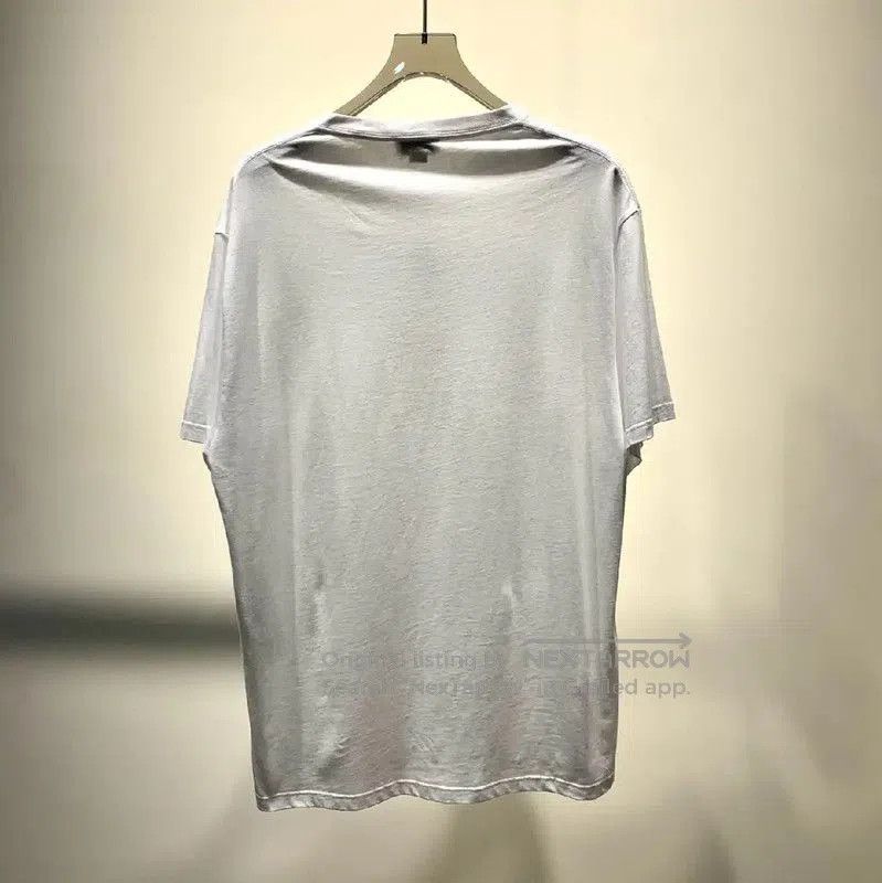 Alexander McQueen Alexander McQueen White Cotton Men's T-Shirt . Size US XL / EU 56 / 4 - 7 Thumbnail