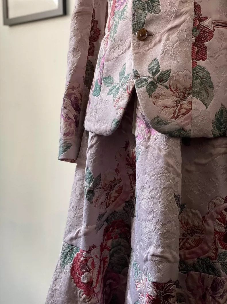 Comme des Garcons Comme des Garçons Floral embroidered blazer Size L / US 10 / IT 46 - 3 Thumbnail