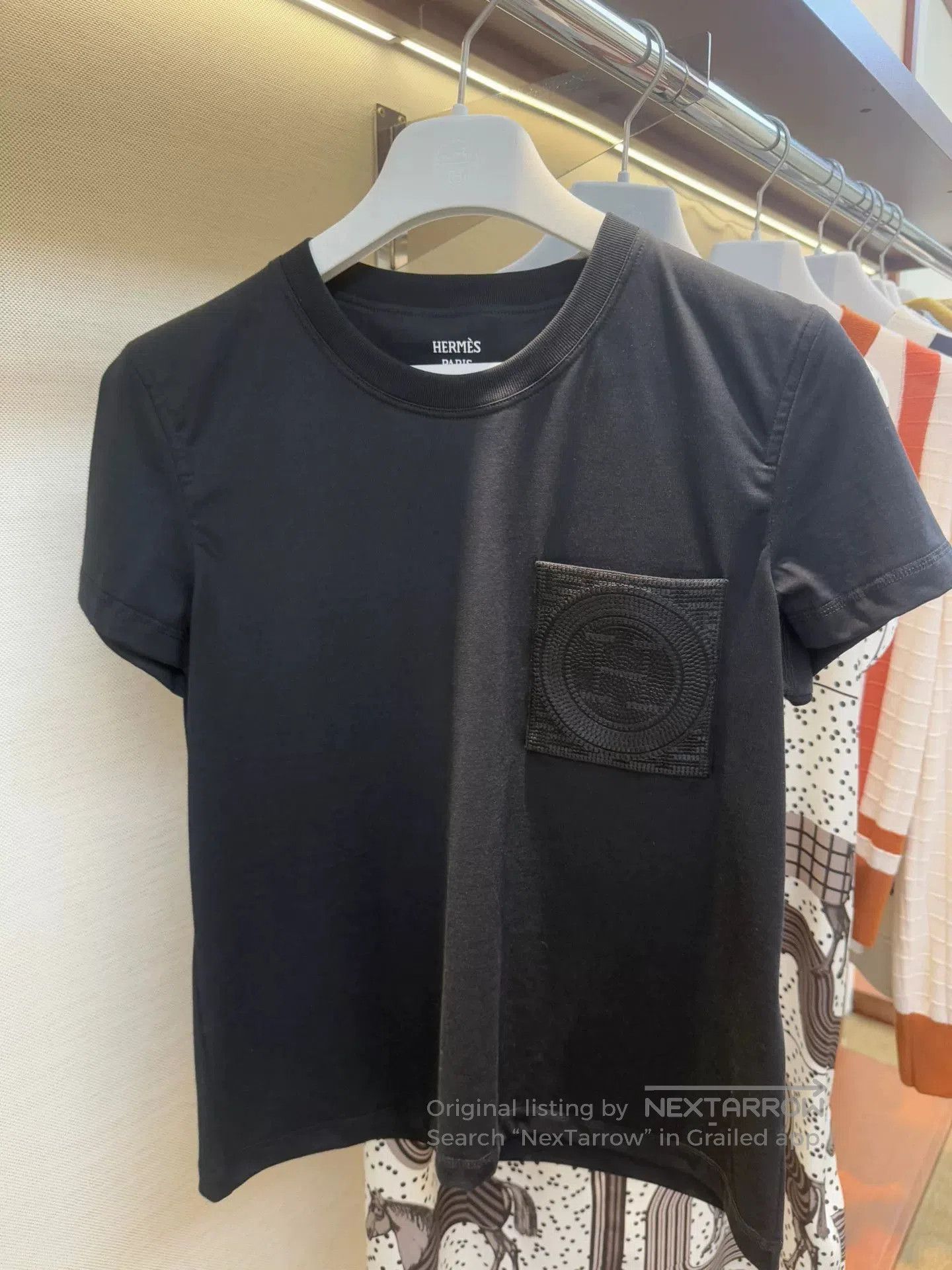 Hermes Hermes White Short Sleeve T. Size US XS / EU 42 / 0 - 3 Thumbnail