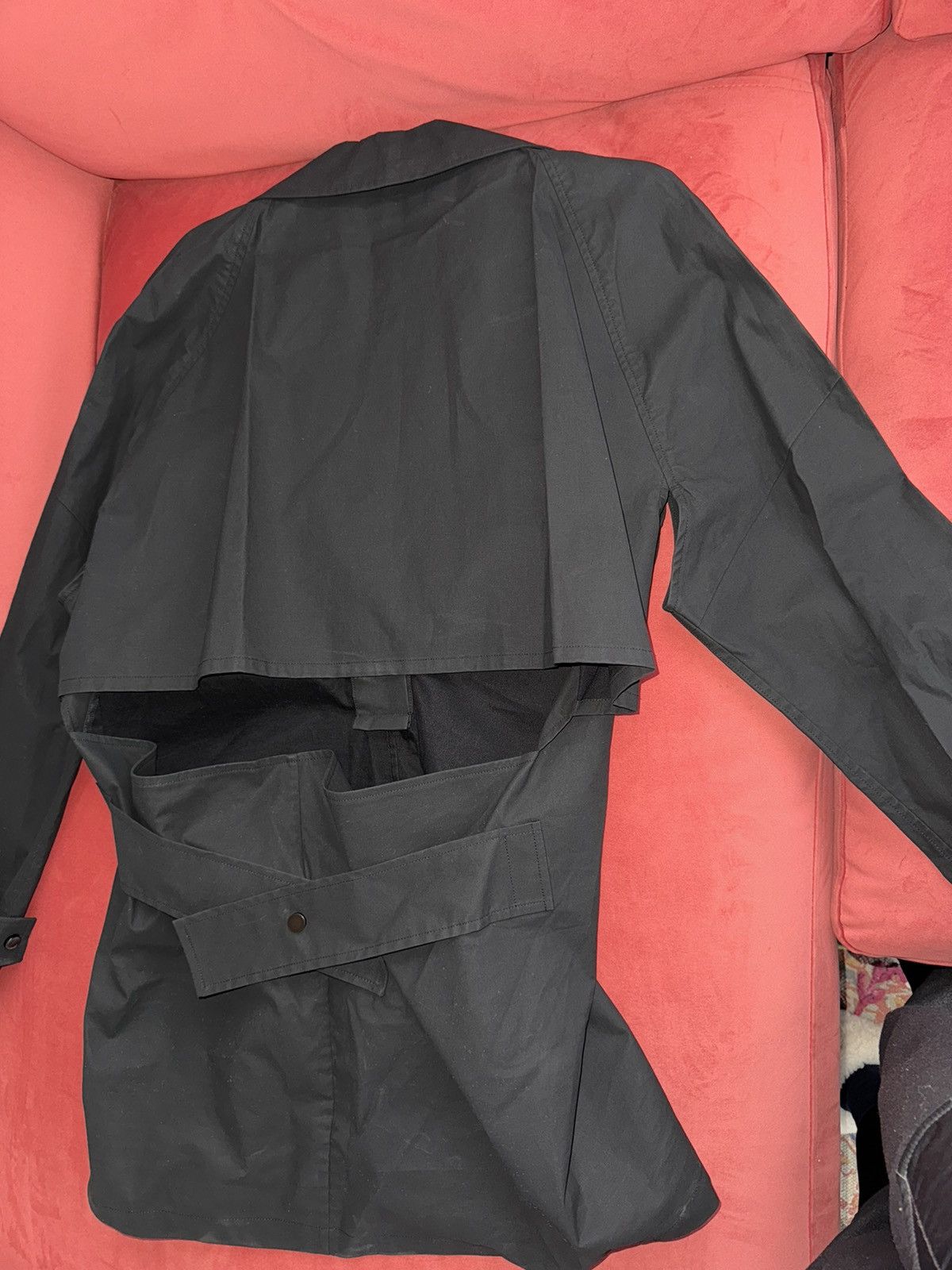 Bottega Veneta Bottega Veneta black poplin shirt-dress, size 42 It Size M / US 6-8 / IT 42-44 - 18 Thumbnail