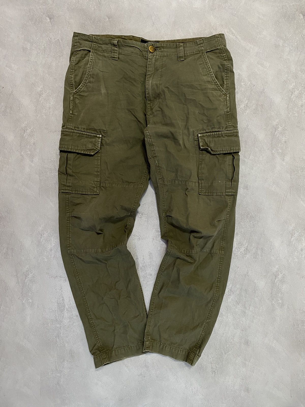 Dickies × Vintage 🪯 Vintage Cargo Pants Dickies Workwear Size US 33 - 2 Thumbnail