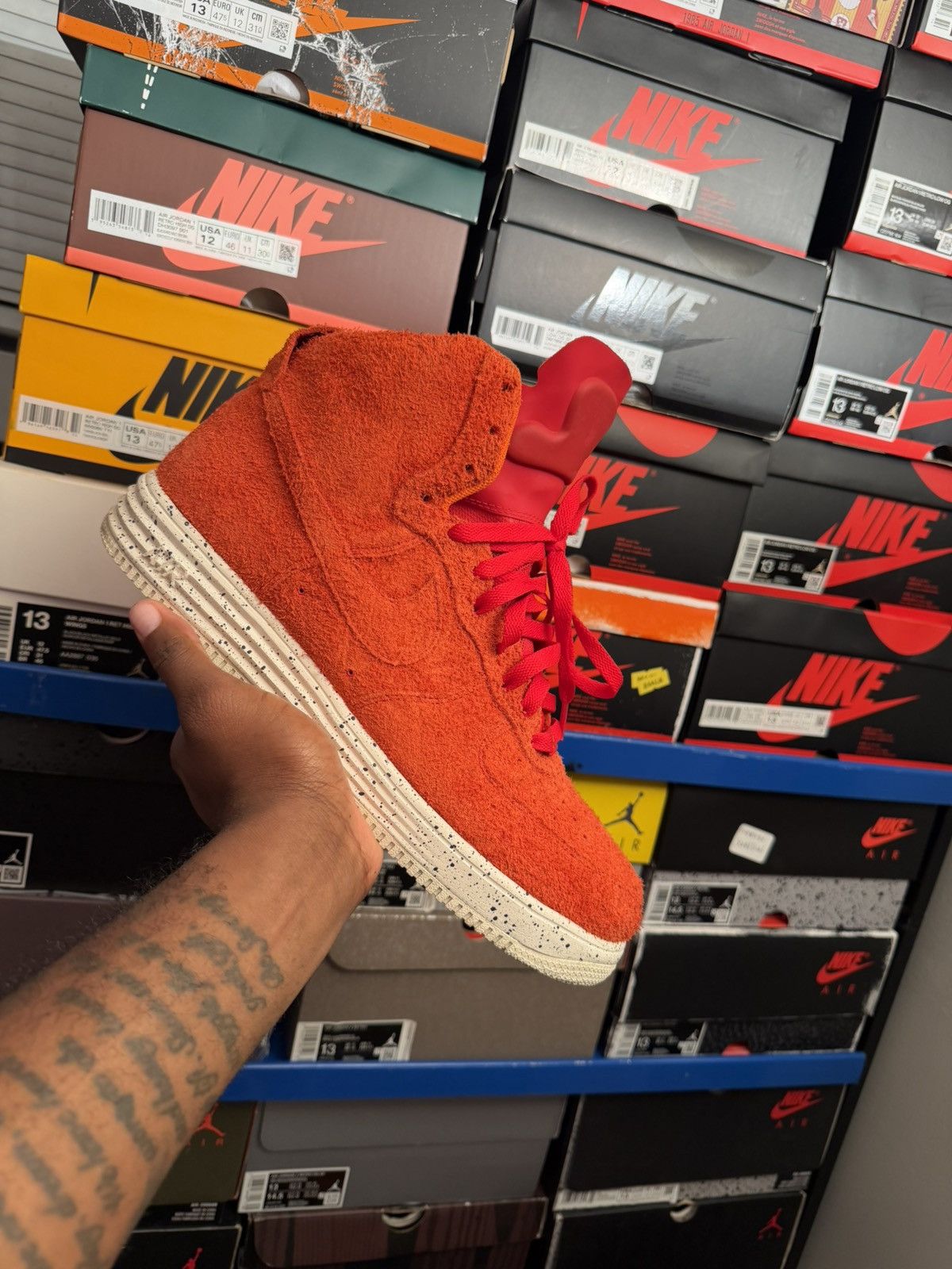 Nike × Undefeated Nike x UNDFTD Lunarforce Hi Size 13 Size US 13 / EU 46 - 1 Thumbnail