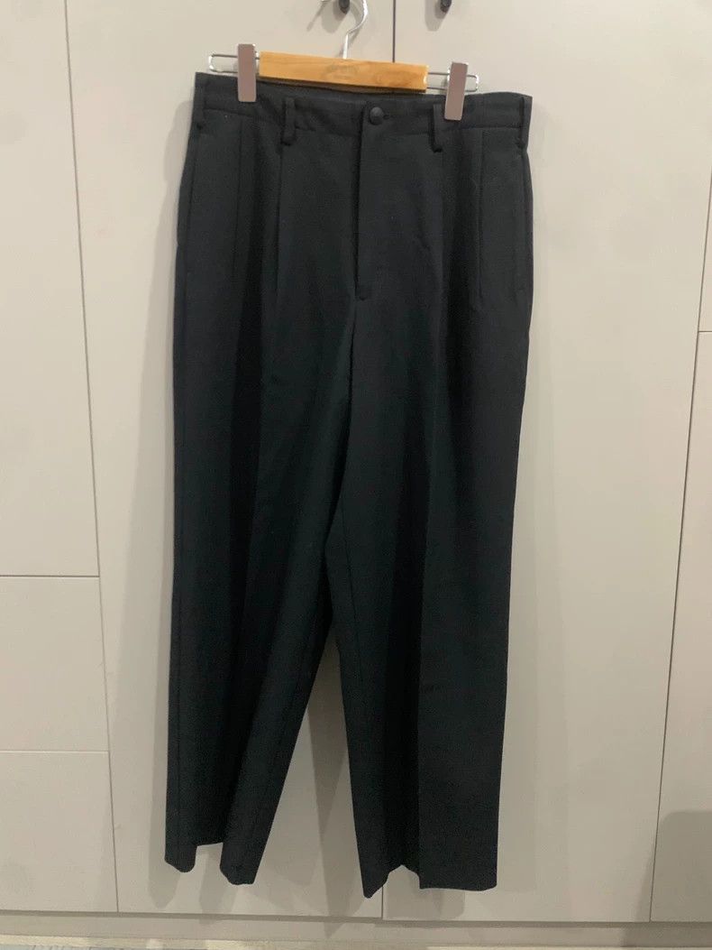 Yohji Yamamoto Yohji Yamamoto size 4 02 aw leather buttoned trousers 2502 Size US 28 / EU 44 - 1 Thumbnail