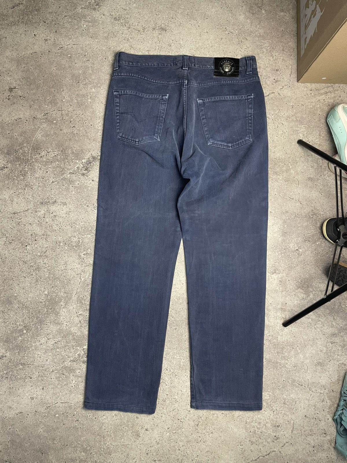 Versace Jeans Couture Vintage Versace Jeans Signature Made in Italy 90s Denim Size US 38 / EU 54 - 1 Thumbnail