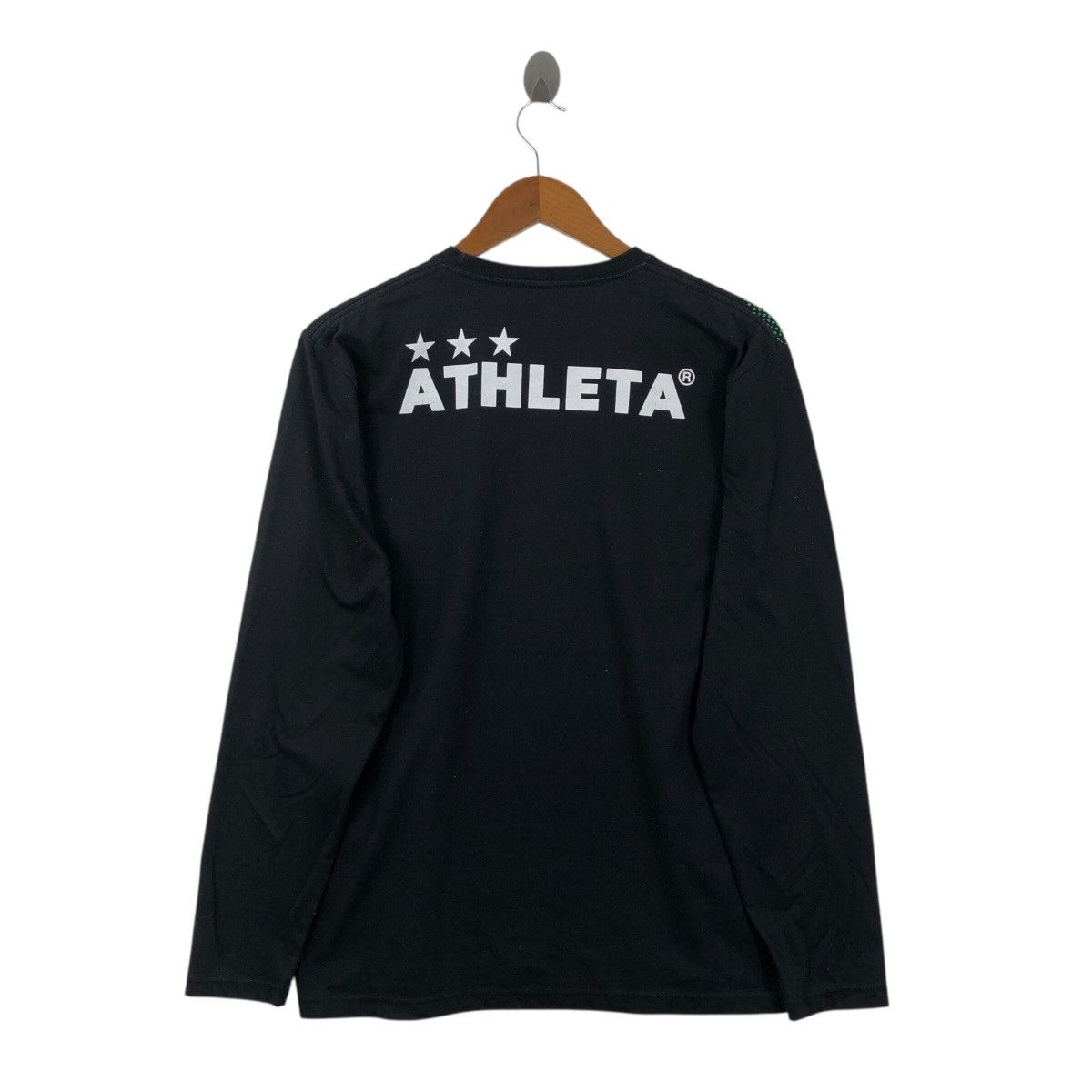 Vintage ATHLETA Brasil Long Sleeve Big Logo Football Sportswear Size US M / EU 48-50 / 2 - 4 Thumbnail