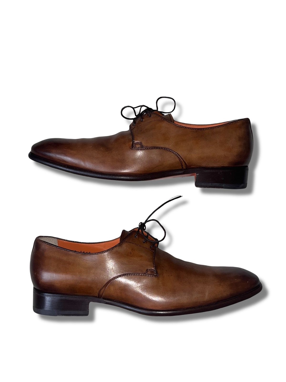 Santoni Handmade Santoni Leather Shoes Size US 10.5 / EU 43-44 - 2 Thumbnail