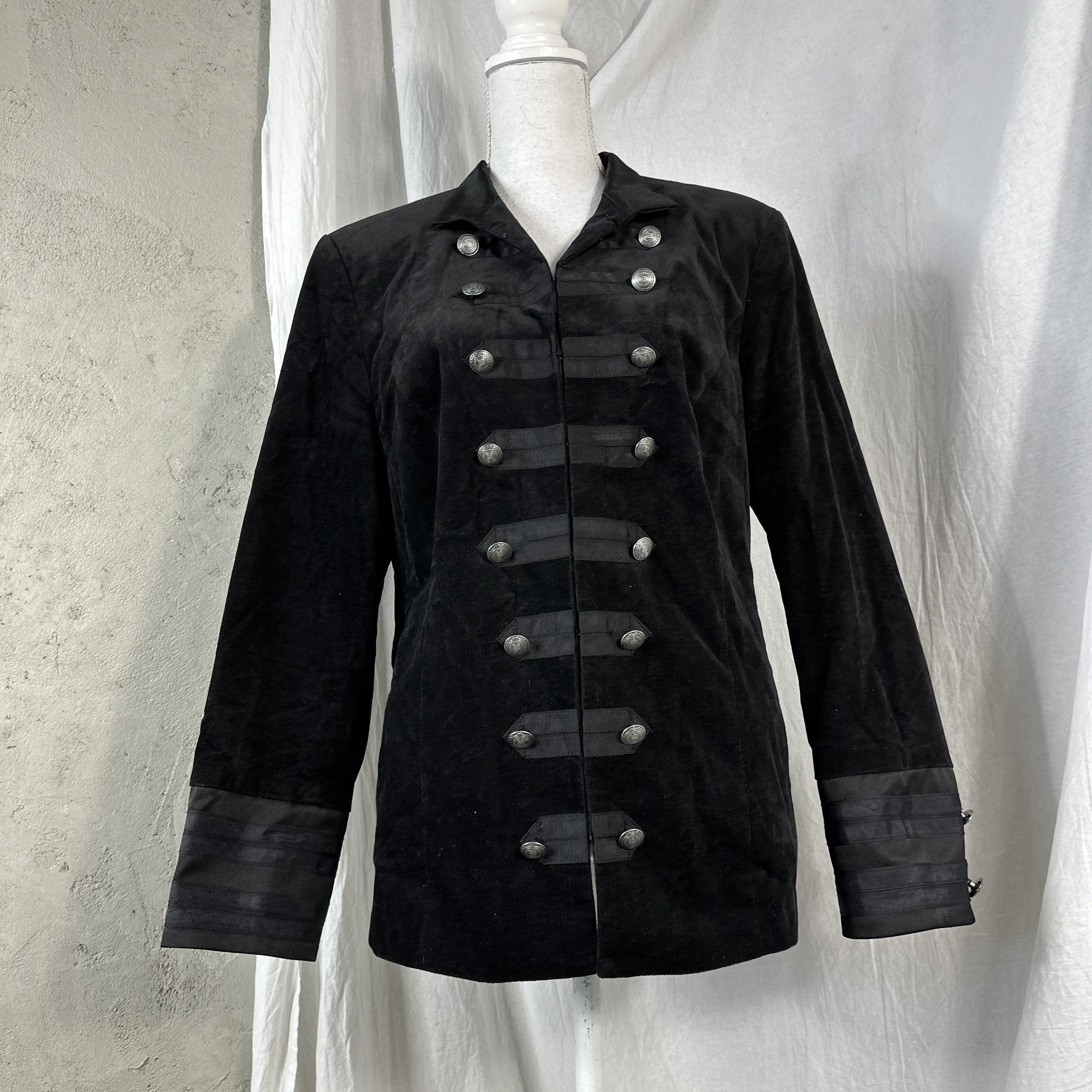 Vintage Vintage Avant Garde Casual Officer Military Styled Jacket Size L / US 10 / IT 46 - 2 Thumbnail