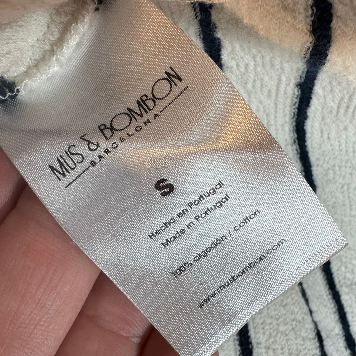 Other Mus & Bombon Aldea Stripe Sweatshirt Boucle Knit Top S Size S / US 4 / IT 40 - 7 Thumbnail