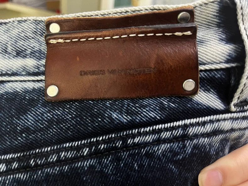 Dries Van Noten dries van noten acid wash jeans Size US 33 - 3 Thumbnail