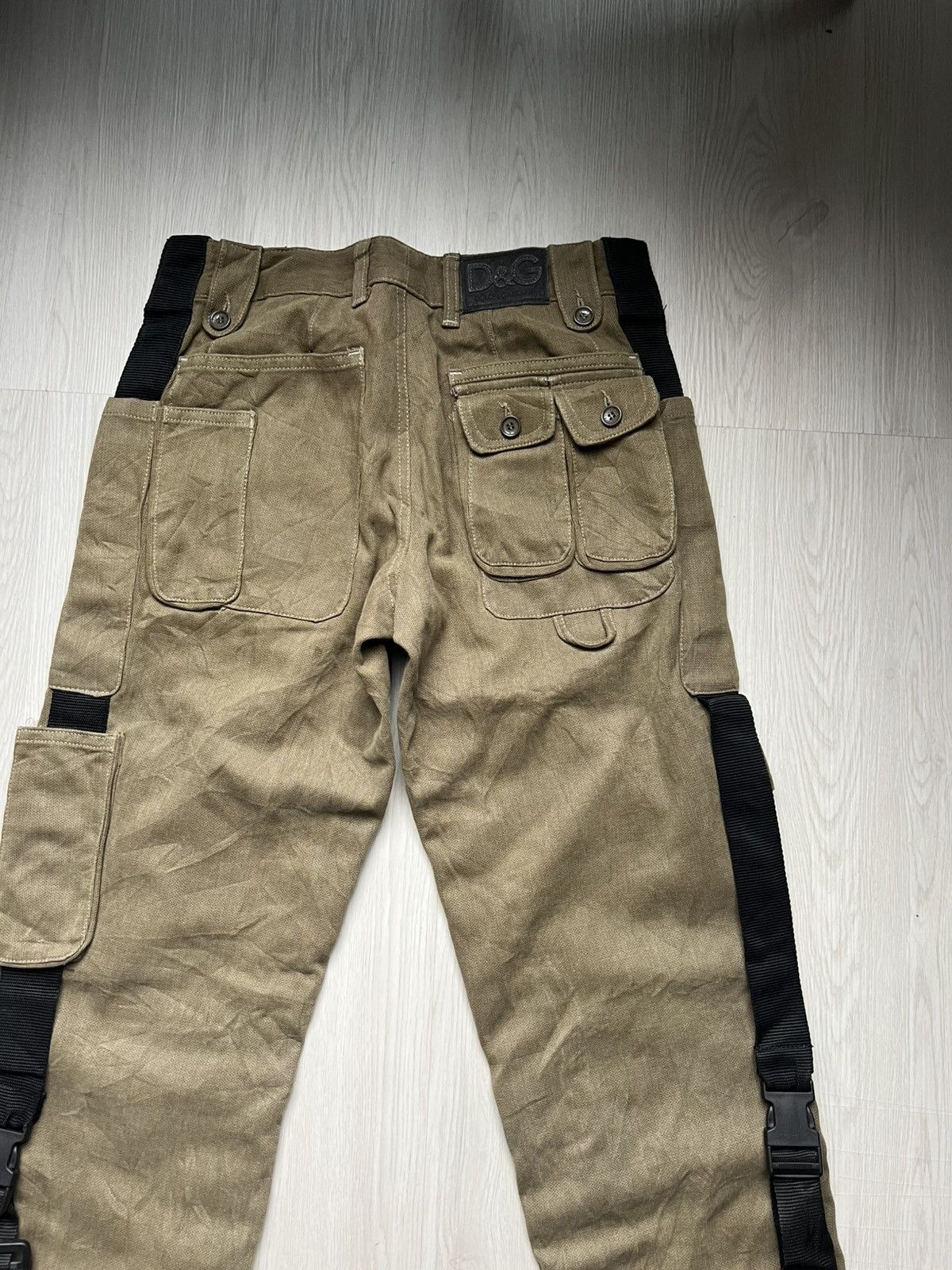 Dolce & Gabbana Iconic Dolce & Gabbana AW03 Bondage Utility Cargo Pants Size US 30 / EU 46 - 4 Thumbnail