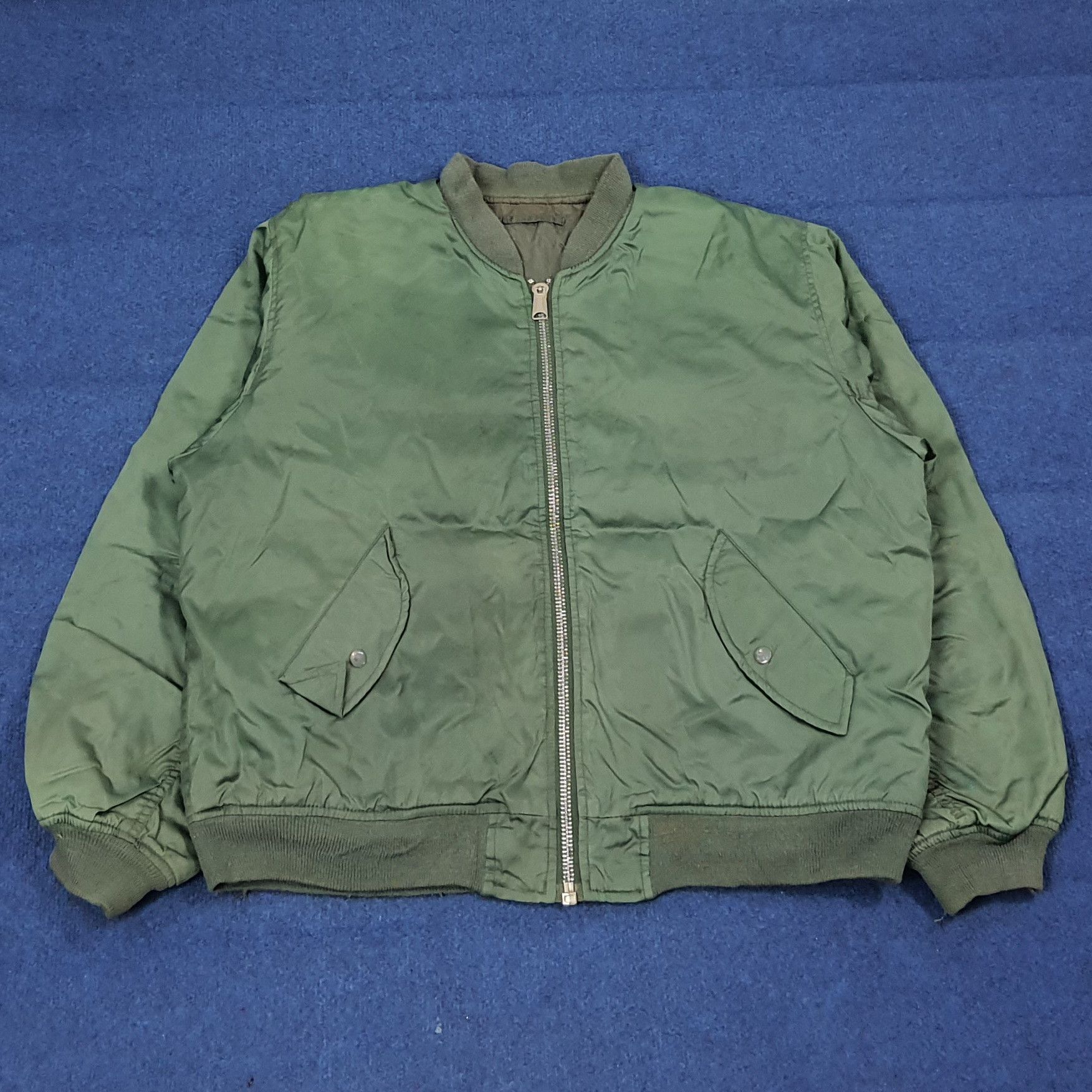 Japanese Brand Vintage Casual Bomber Custom Number Nine Jacket C275N26 Size US L / EU 52-54 / 3 - 3 Thumbnail