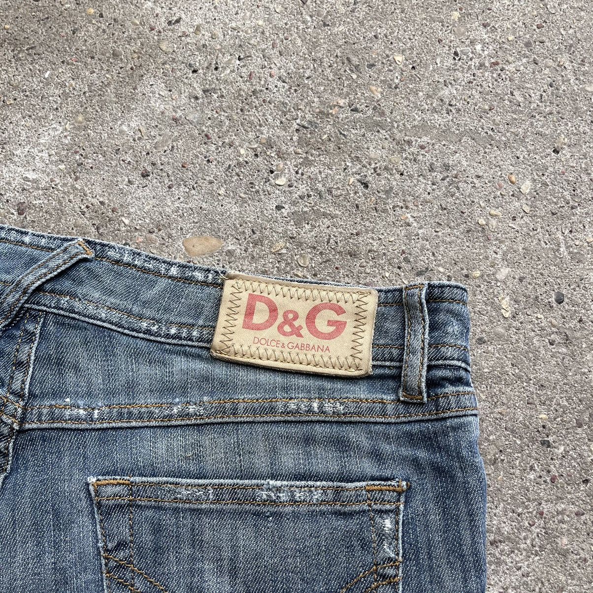 Dolce & Gabbana Dolce Gabbana Jeans Mini Skirt Size 26 Size 25" / US 0 / IT 36 - 9 Thumbnail