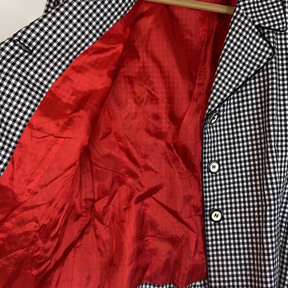 Christian Dior Monsieur Vintage Mondi Plaid Blazer Size 38/6-8 Size M / US 6-8 / IT 42-44 - 6 Thumbnail