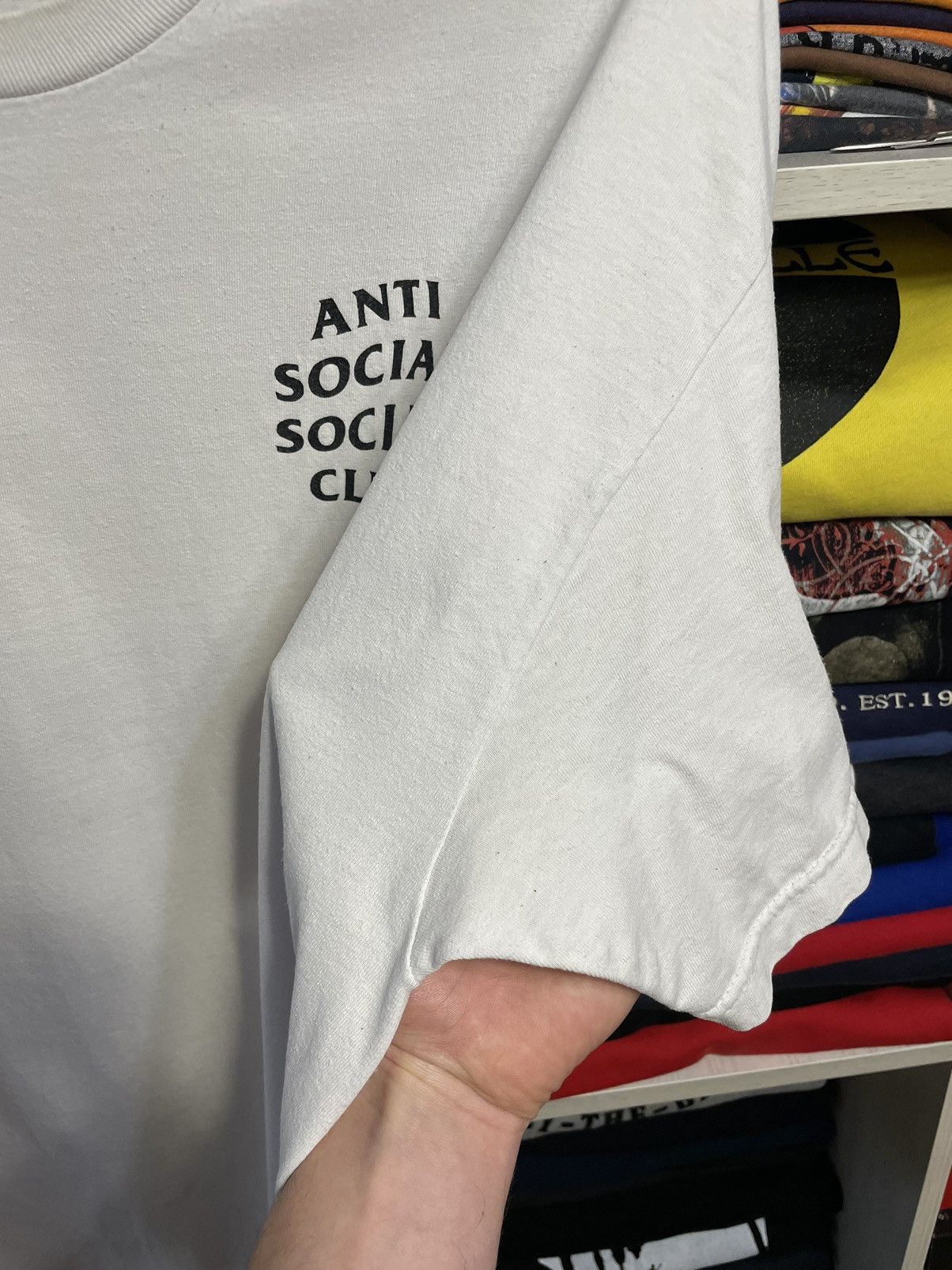 Anti Social Social Club Anti Social Social Club White ASSC Logo T-Shirt Size US XL / EU 56 / 4 - 14 Thumbnail