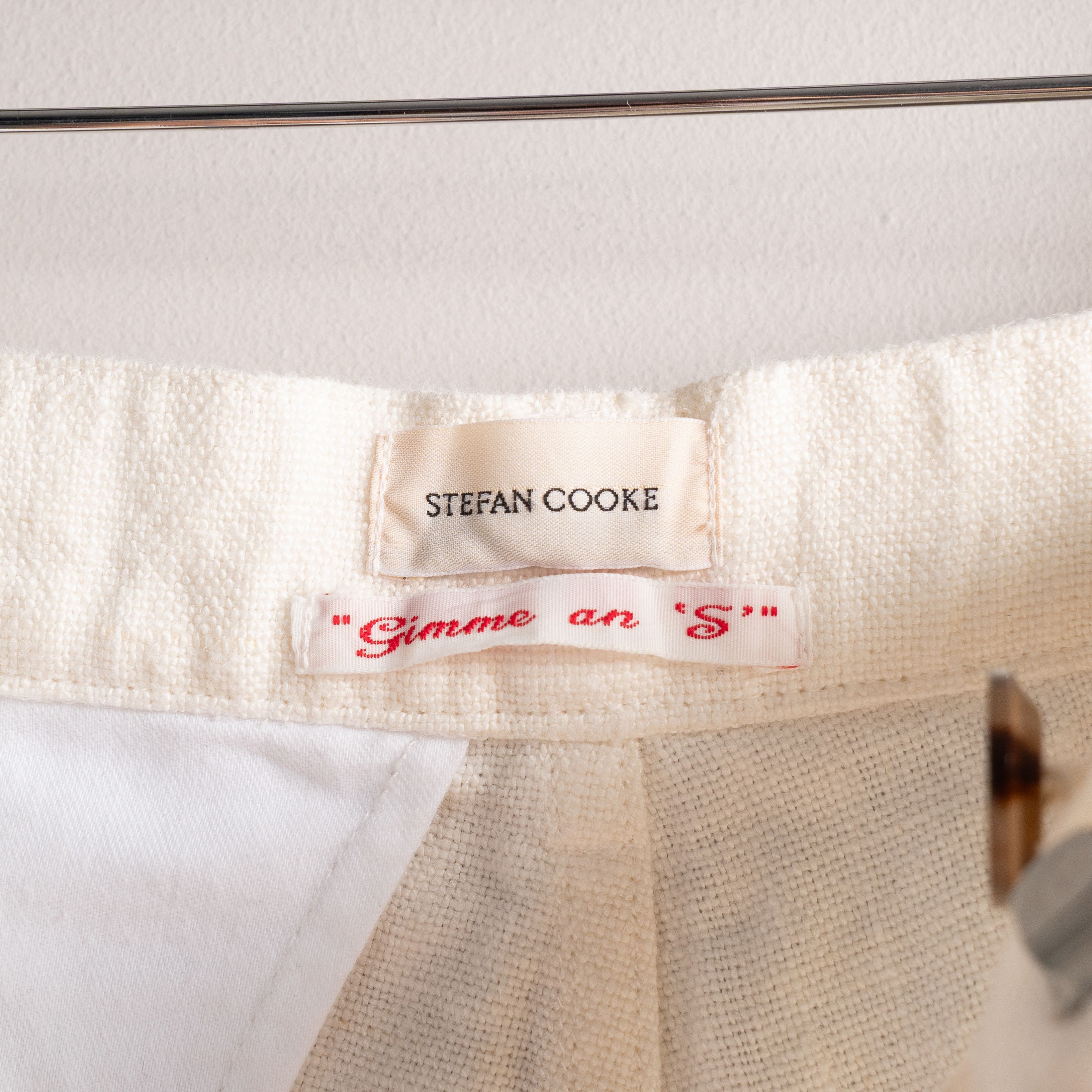 Stefan Cooke Stefan Cooke SS22 Naval Trousers Ecru Size US 30 / EU 46 - 16 Thumbnail