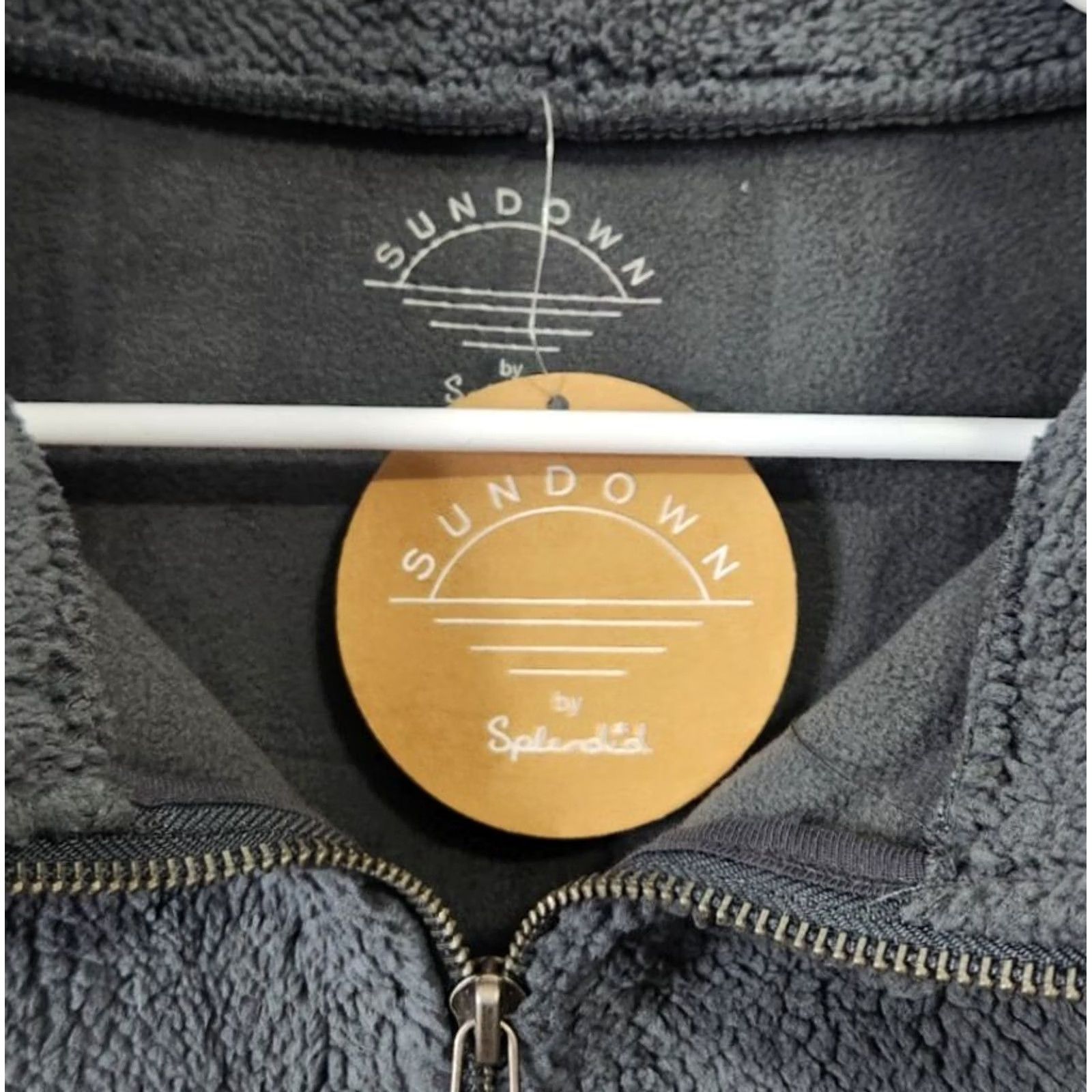 Splendid Sundown by Splendid Jacket Womens L Full Zip Gray Size L / US 10 / IT 46 - 4 Thumbnail