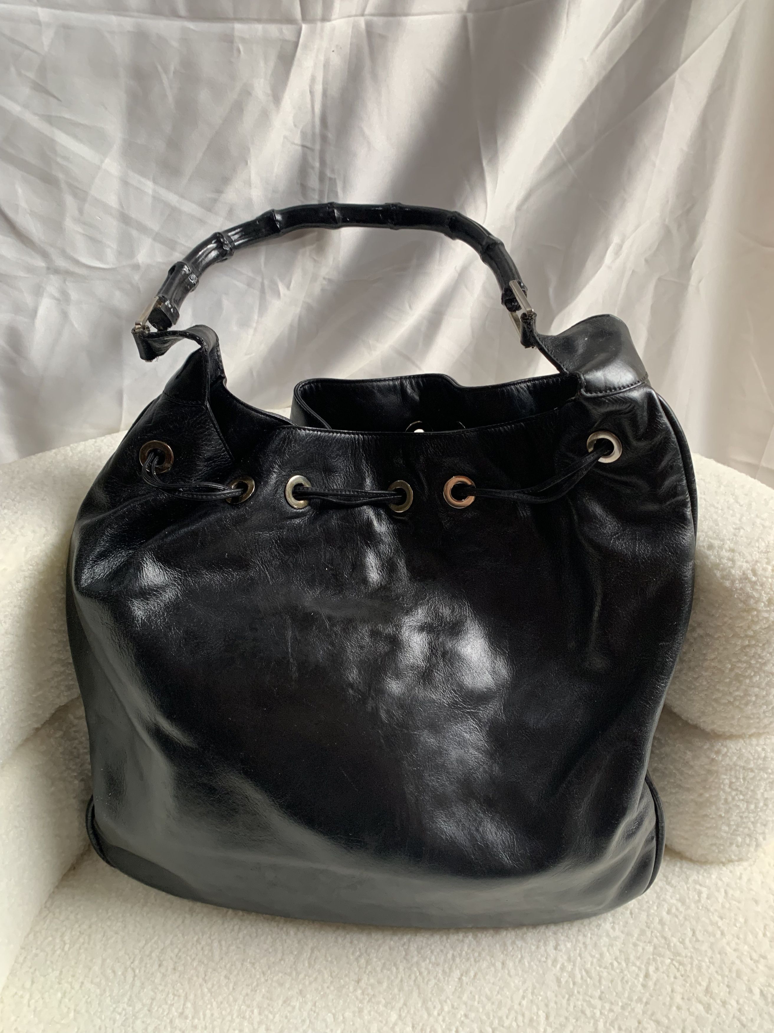 Gucci Authentic Gucci Bamboo Top Handle Hobo Bag Size ONE SIZE - 2 Thumbnail