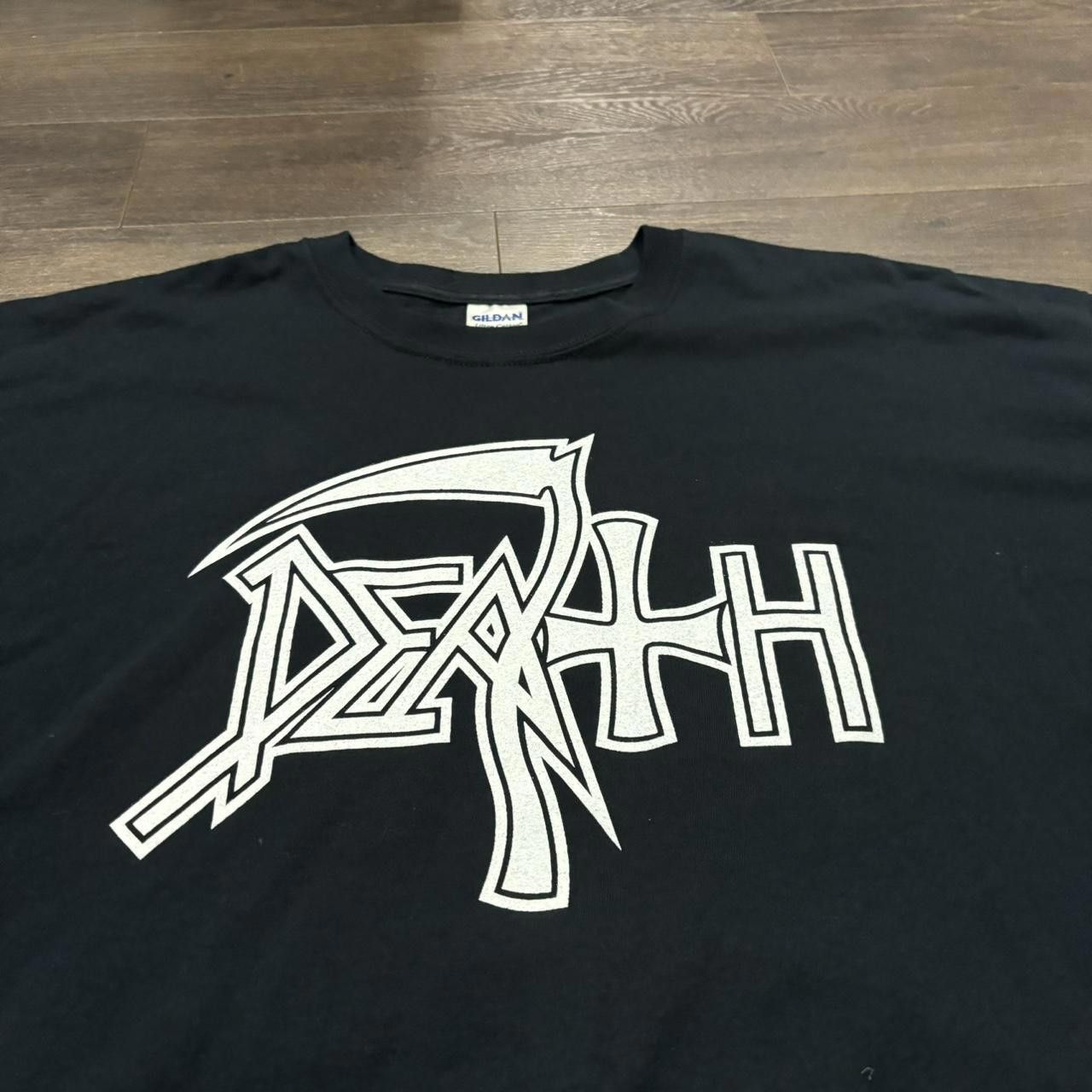 Vintage Death 100 Pure Organic Metal T Shirt 00s XXL
