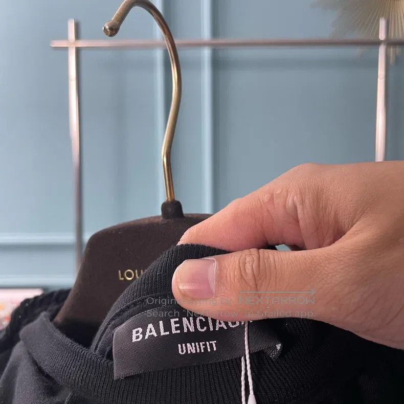 Balenciaga Balenciaga Black destroyed embroidery Coke knit hoodie Size US S / EU 44-46 / 1 - 3 Thumbnail