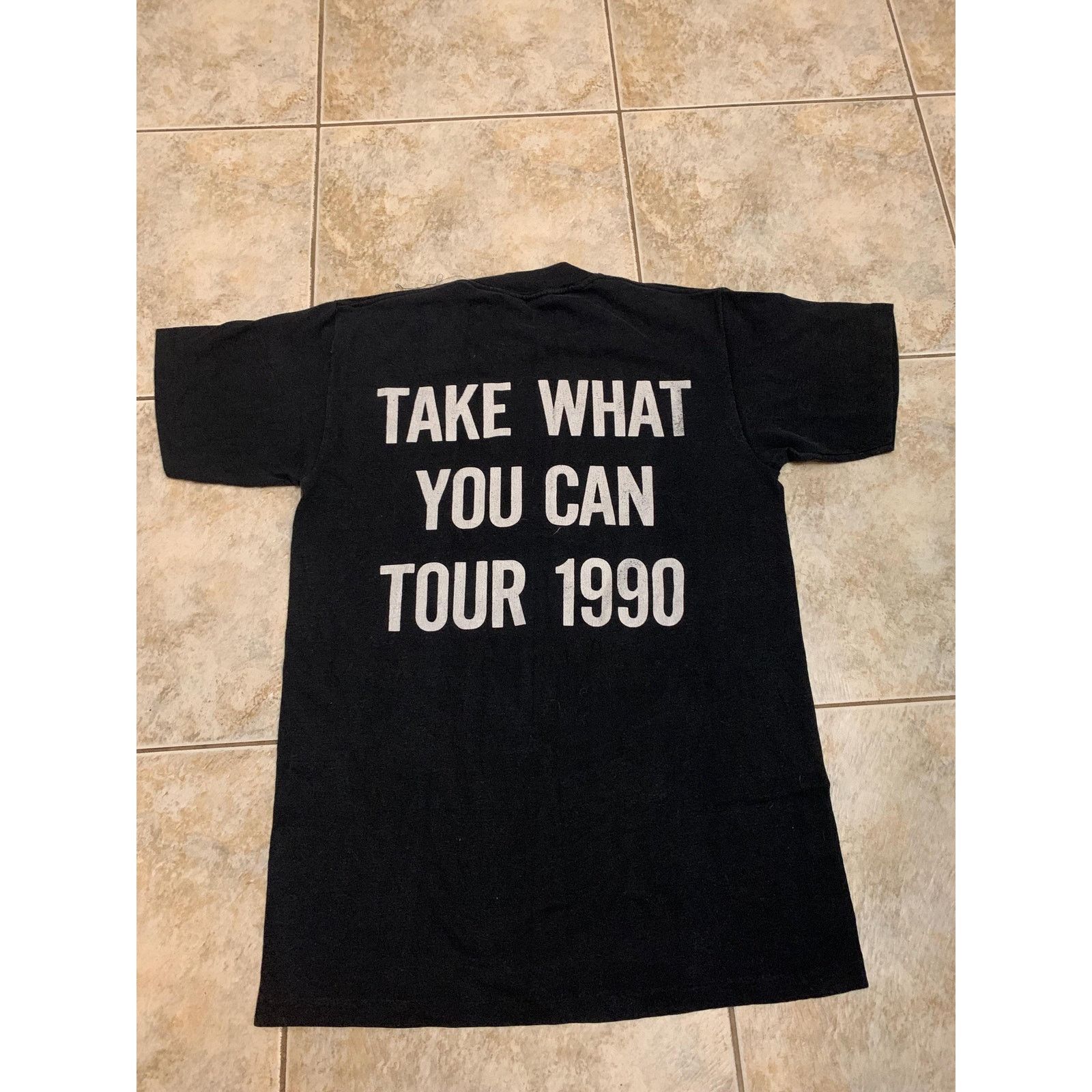 Other Vintage XYZ take what you can tour 1990 shirt size medium Size US M / EU 48-50 / 2 - 7 Thumbnail