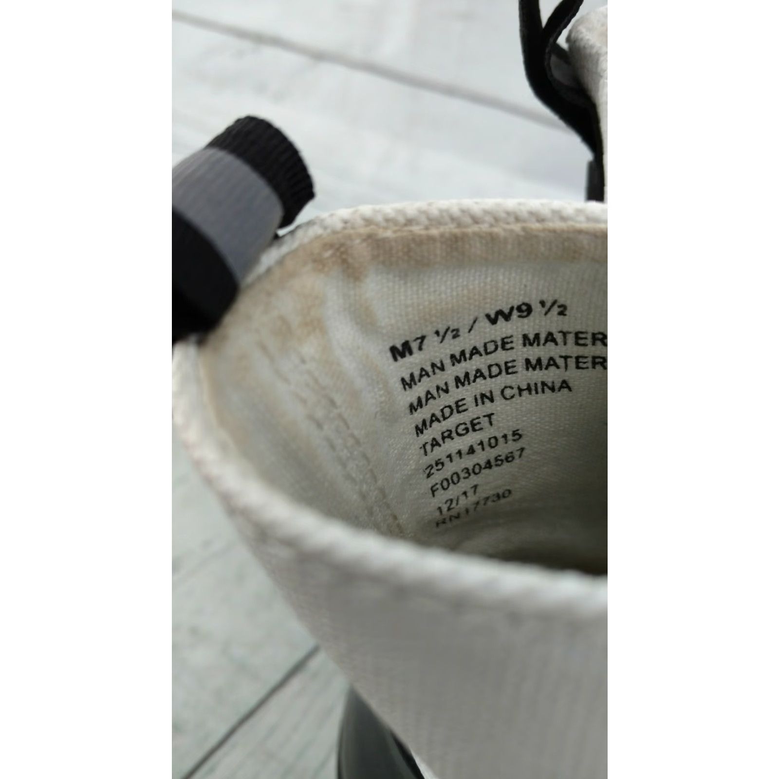 Hunter Hunter for Target Dipped Canvas High Tops White Boots Men 7.5 9.5 M7.5 W9.5 Size US M / EU 48-50 / 2 - 5 Thumbnail