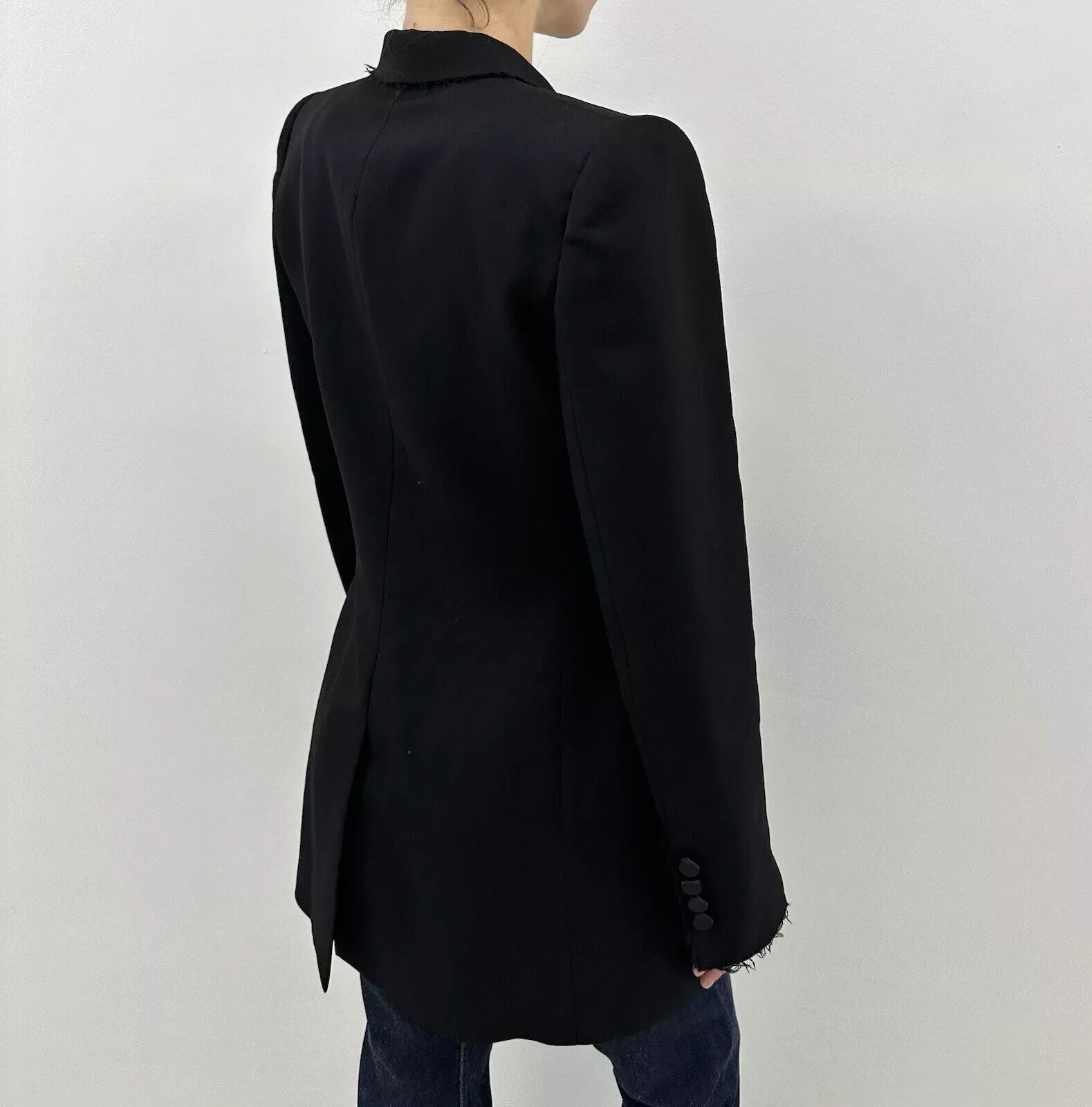 Dolce & Gabbana DDP Dolce&Gabbana Wool Blazer Tailored Fitted Womens Size M / US 6-8 / IT 42-44 - 13 Thumbnail