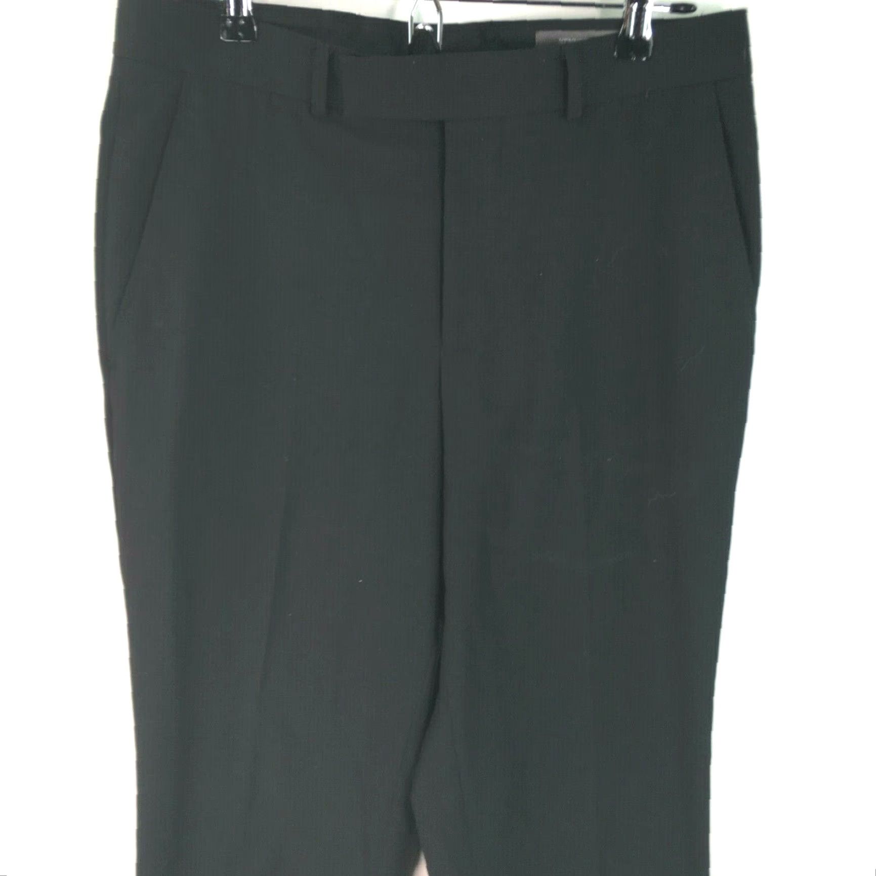 Kenneth Cole KENNETH COLE REACTION Dress Pants Mens 32 X 30 Black Straight Leg Mid Rise Shirt Size US 32 / EU 48 - 3 Thumbnail